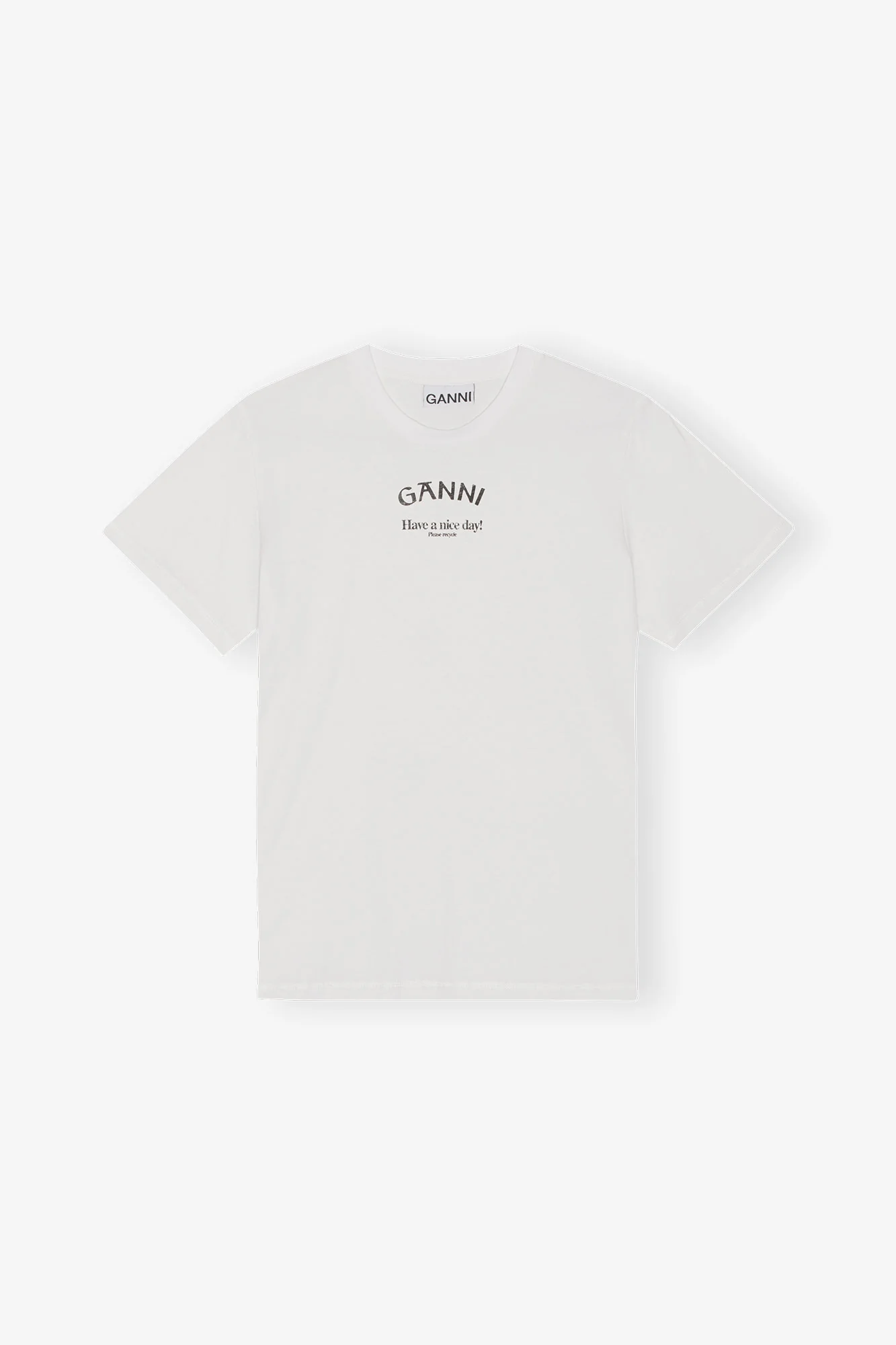 Relaxed O-neck T-Shirt | Bright White