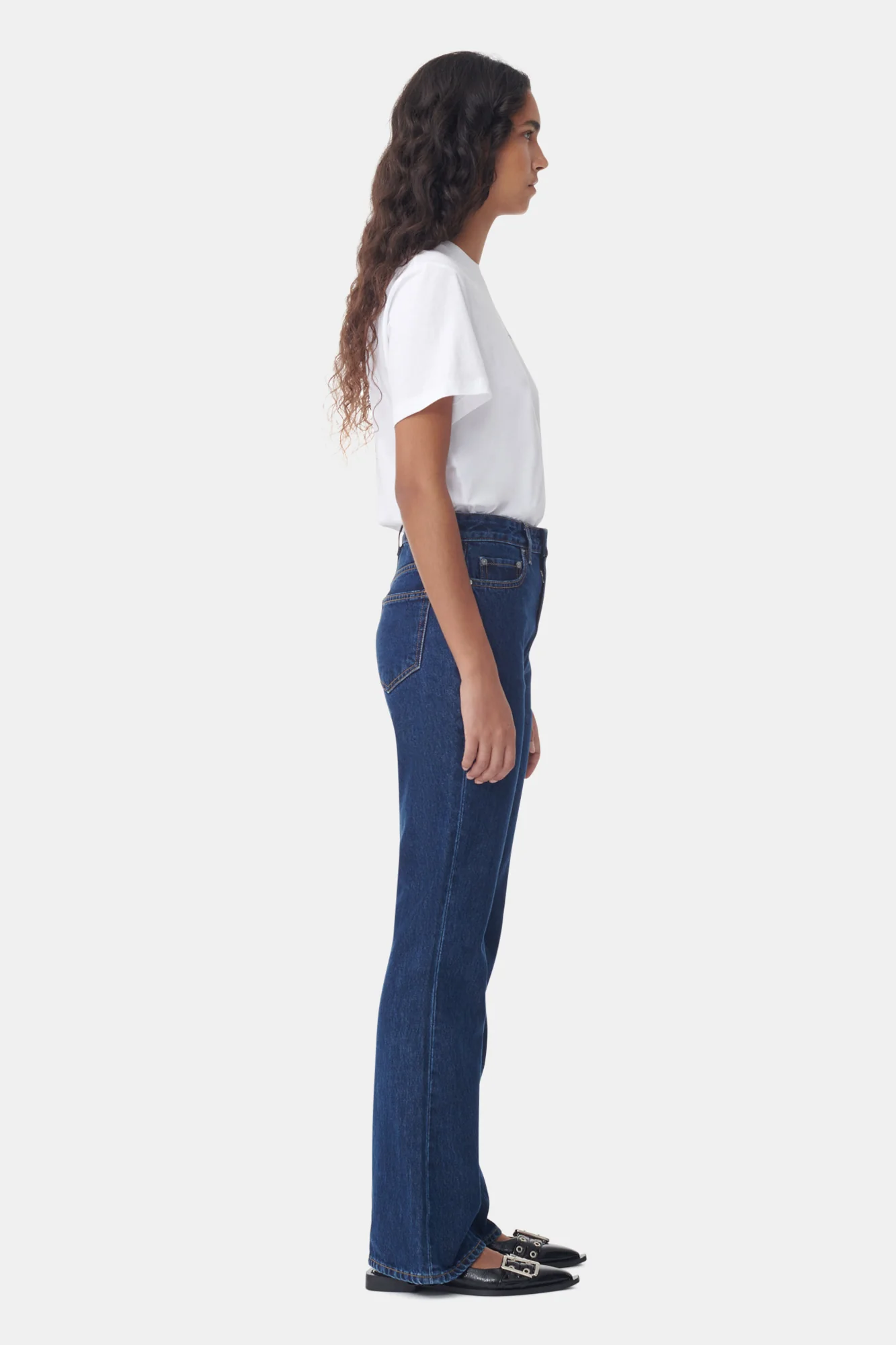 Relaxed O-neck T-Shirt | Bright White - Image 10