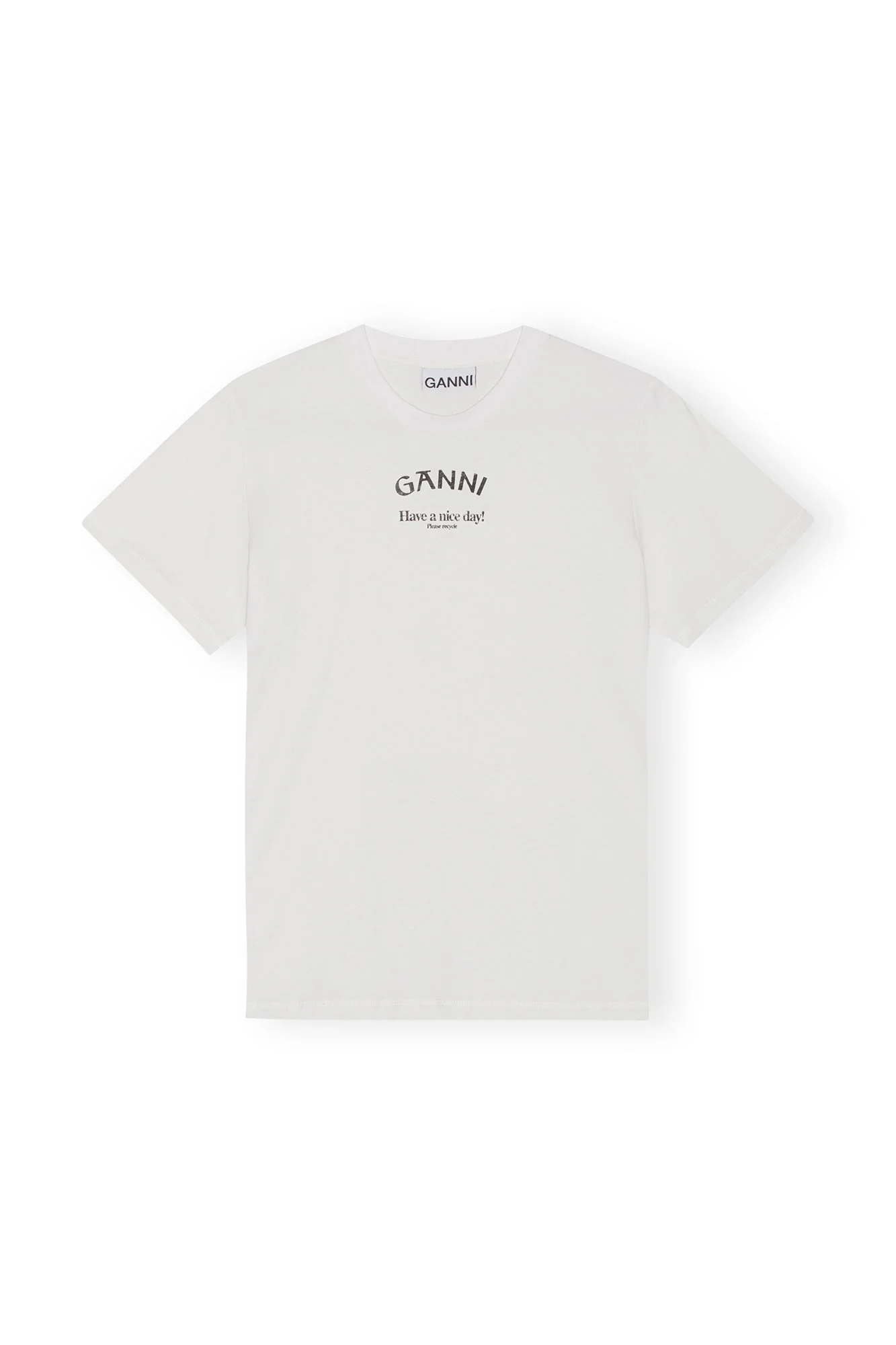 Relaxed O-neck T-Shirt | Bright White - Image 2