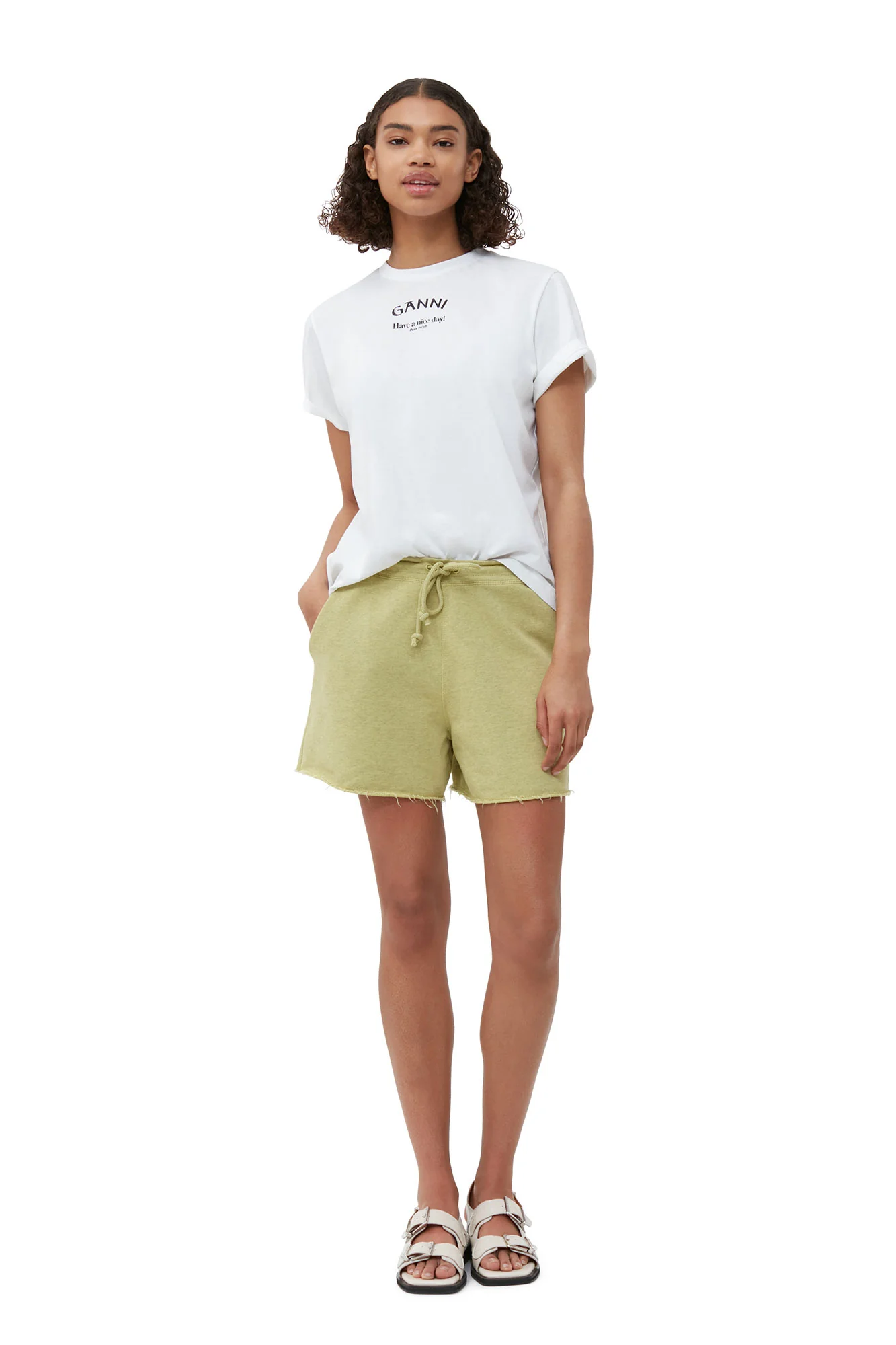 Relaxed O-neck T-Shirt | Bright White - Image 5