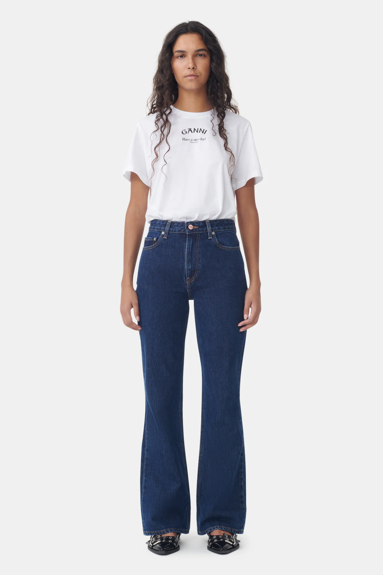 Relaxed O-neck T-Shirt | Bright White - Image 8