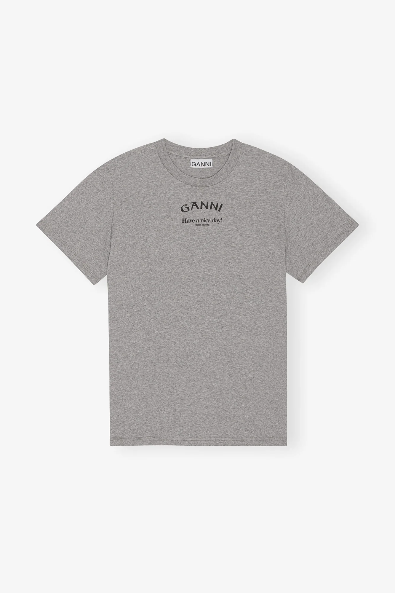 Relaxed O-neck T-Shirt | Paloma Melange - Image 2