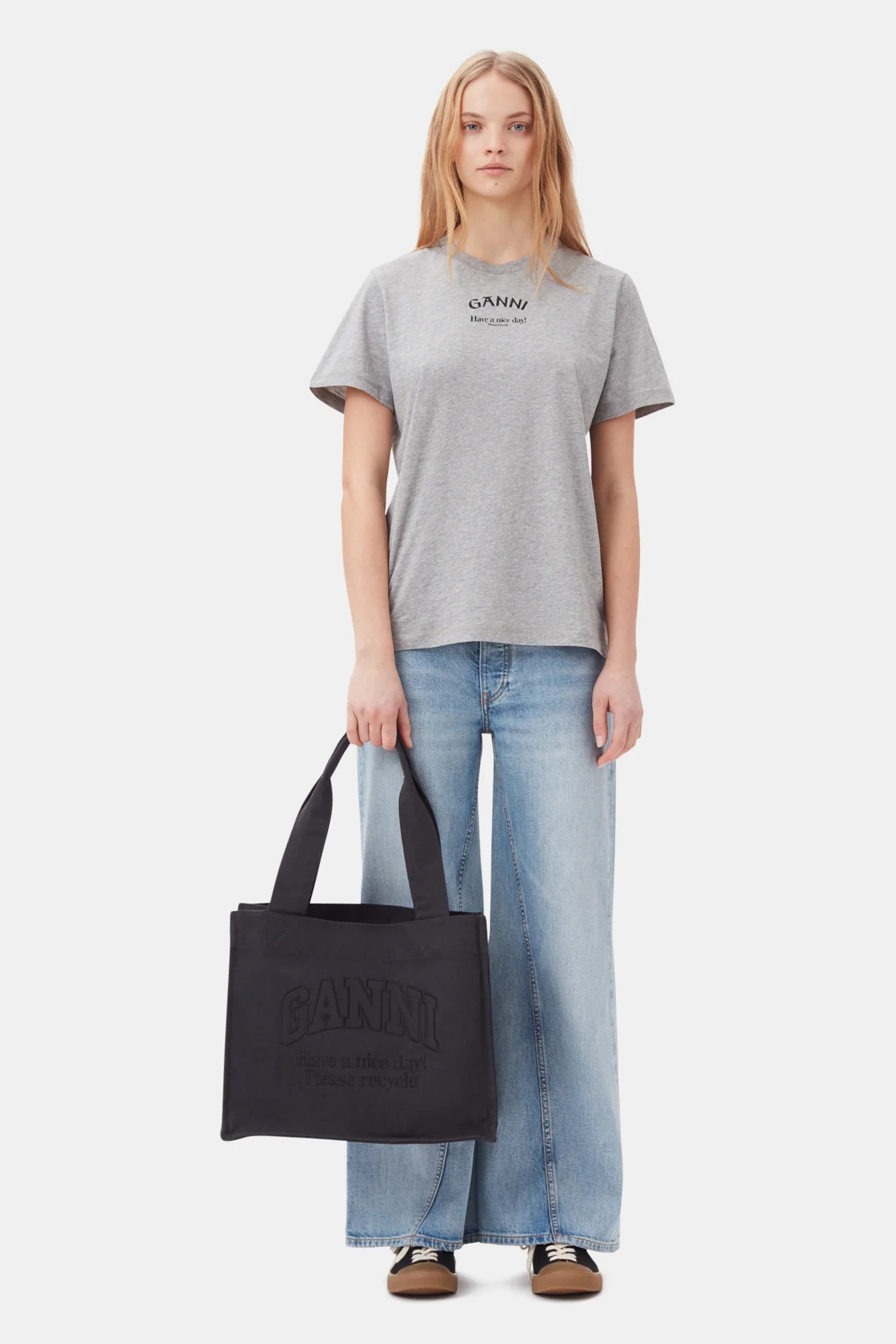 Relaxed O-neck T-Shirt | Paloma Melange - Image 8