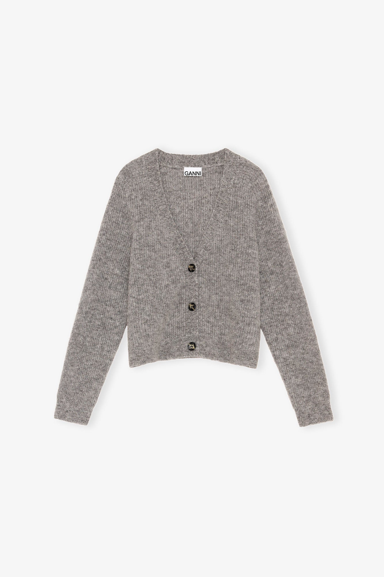 Relaxed Wool Cardigan | Paloma Melange - Image 2