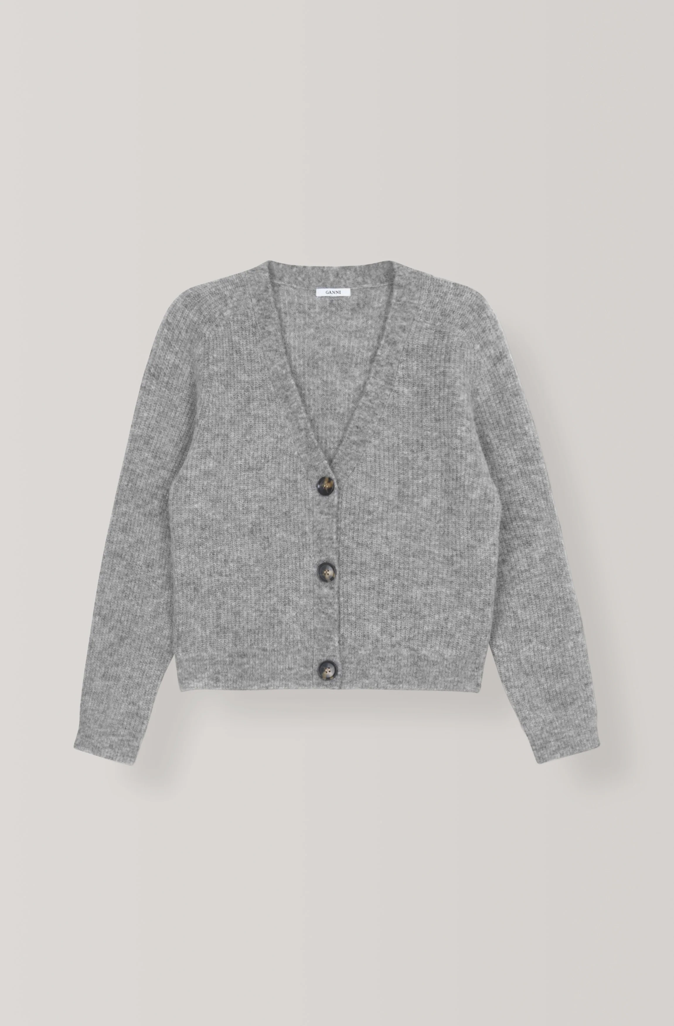 Relaxed Wool Cardigan | Paloma Melange - Image 3