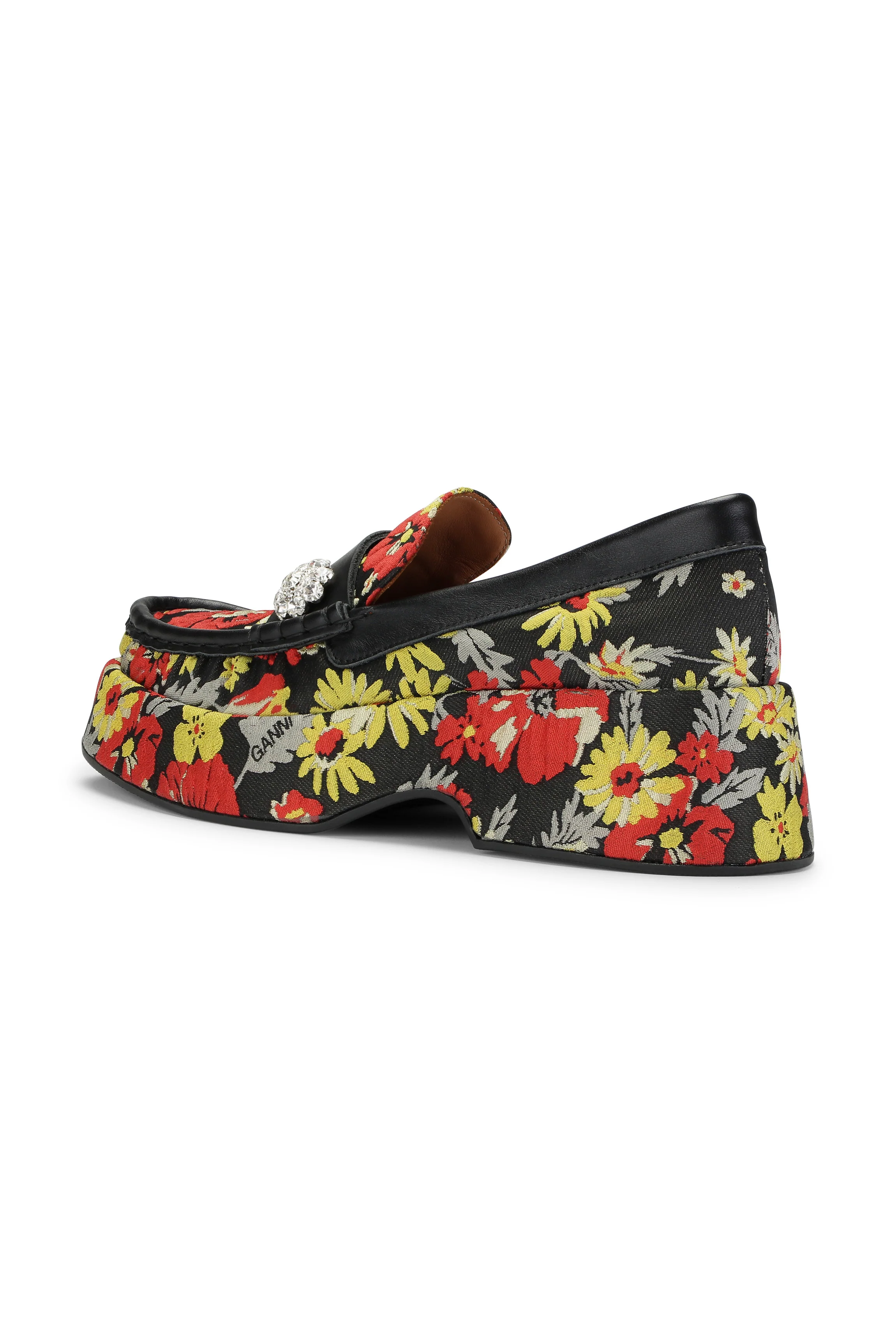 Retro Jewel Loafers | Meadow Black - Image 2