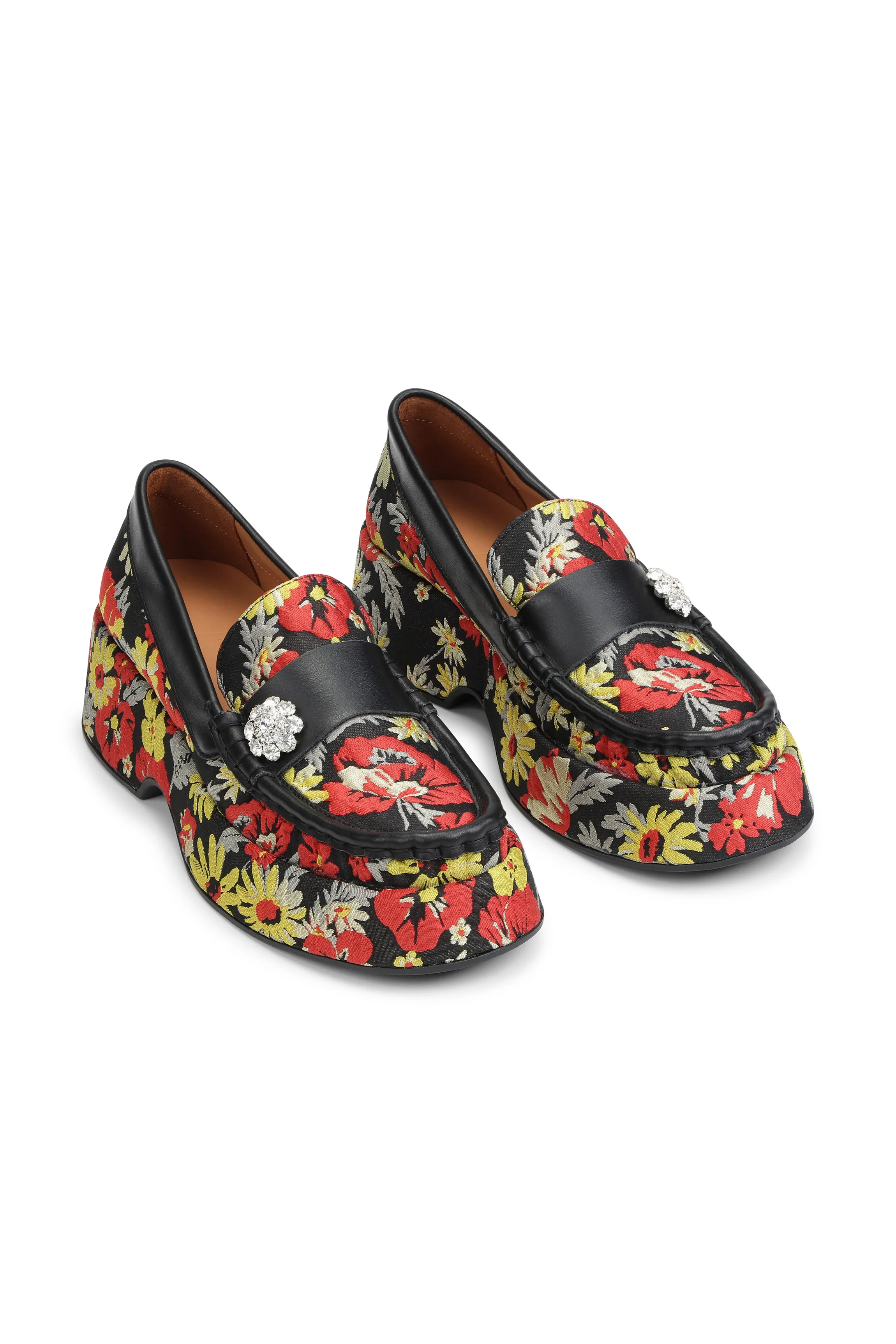Retro Jewel Loafers | Meadow Black - Image 3