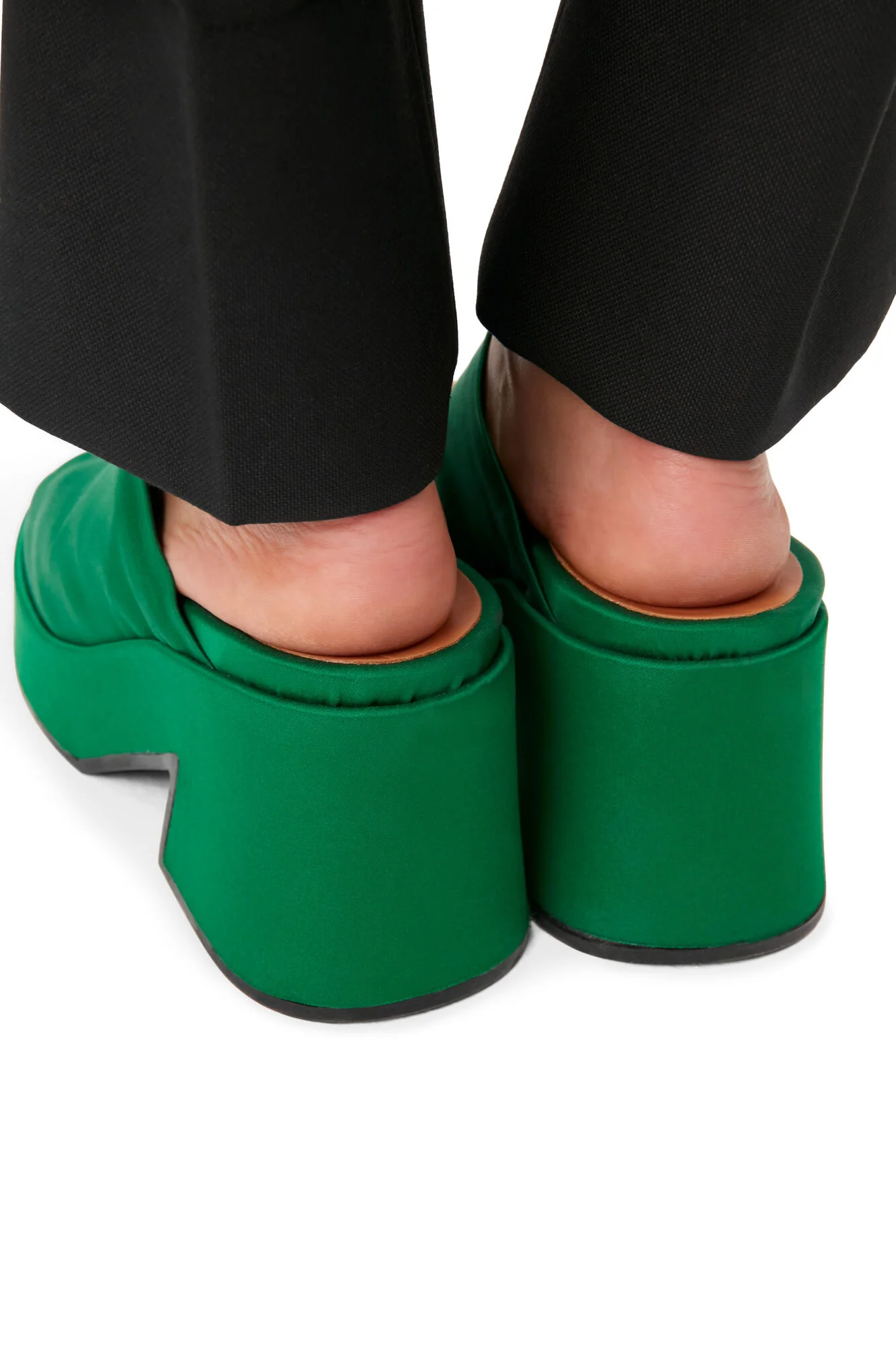 Retro Mules | Kelly Green - Image 3