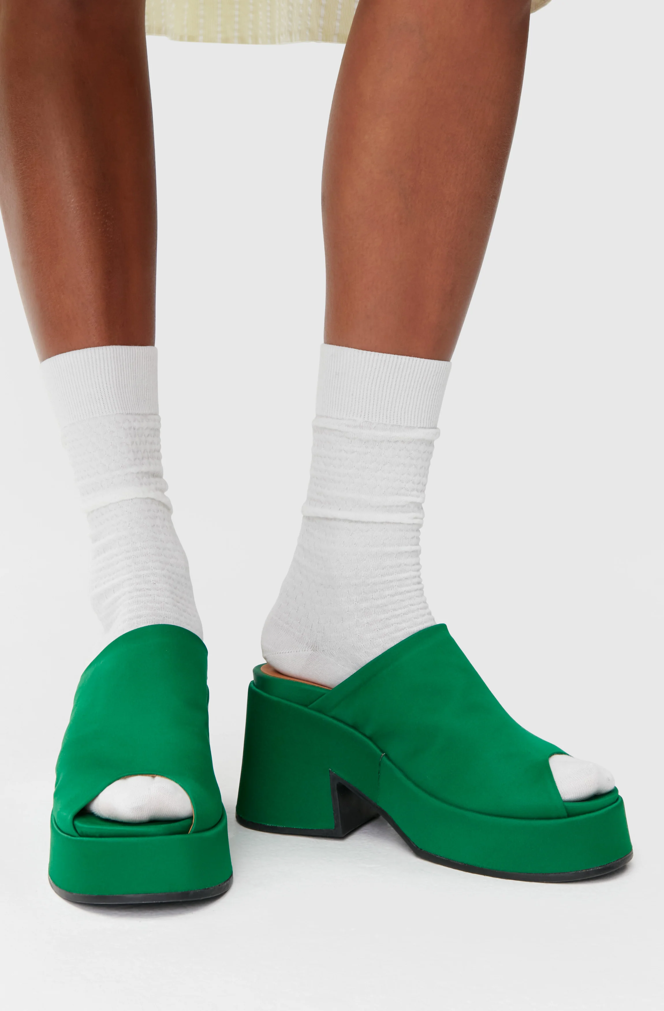 Retro Mules | Kelly Green - Image 4