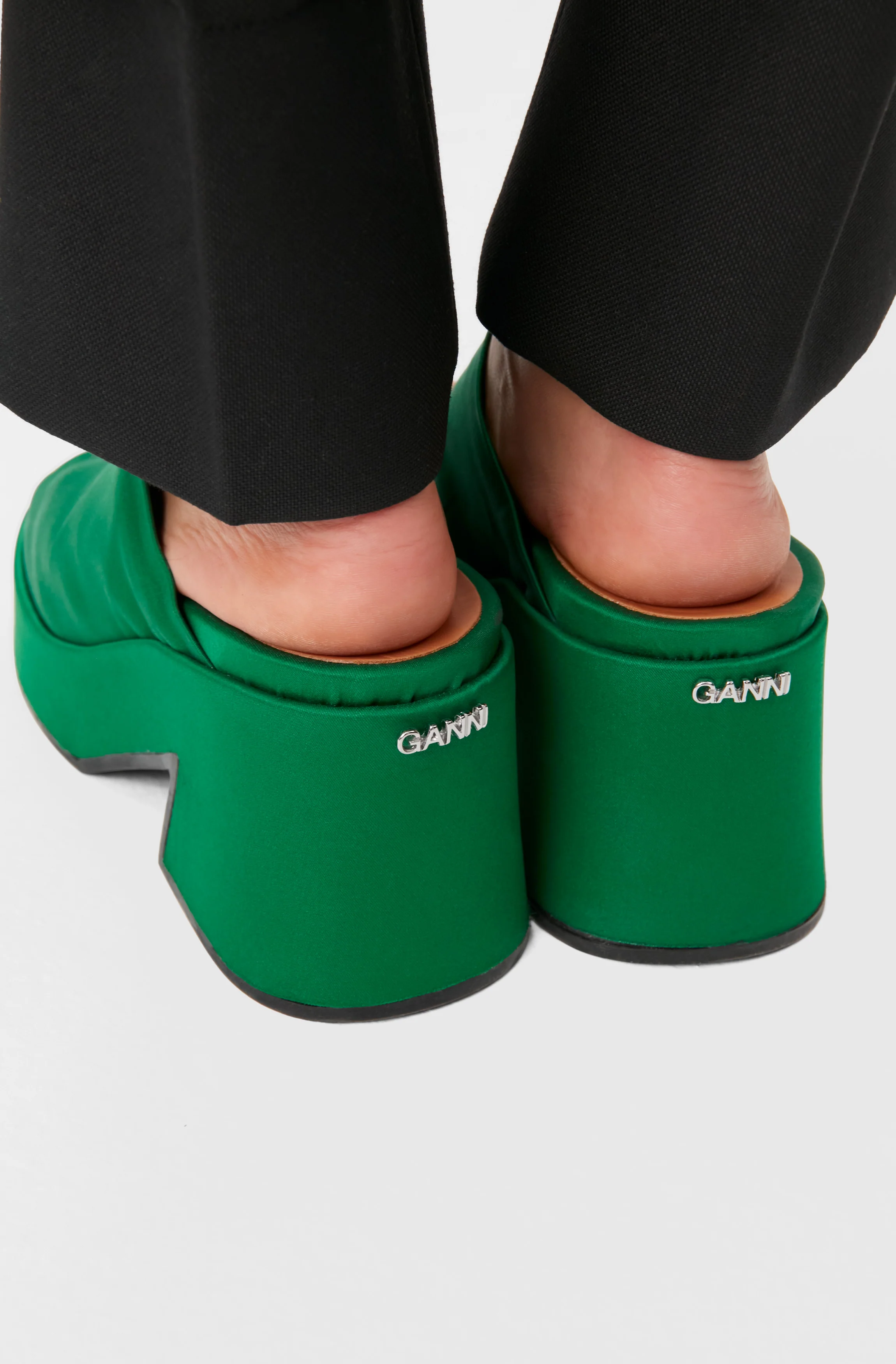 Retro Mules | Kelly Green - Image 5