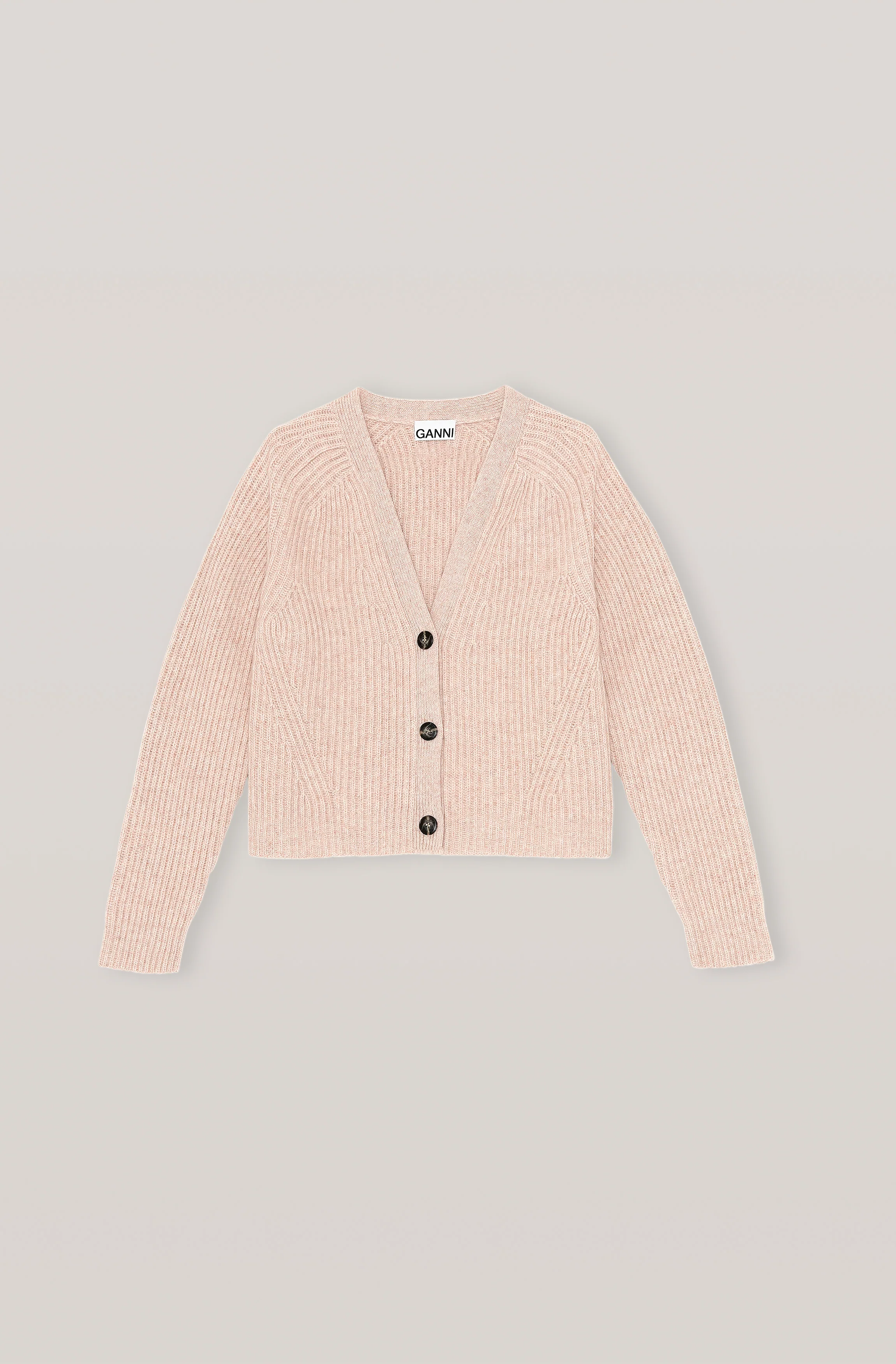 Rib Knit Cardigan | Brazilian Sand