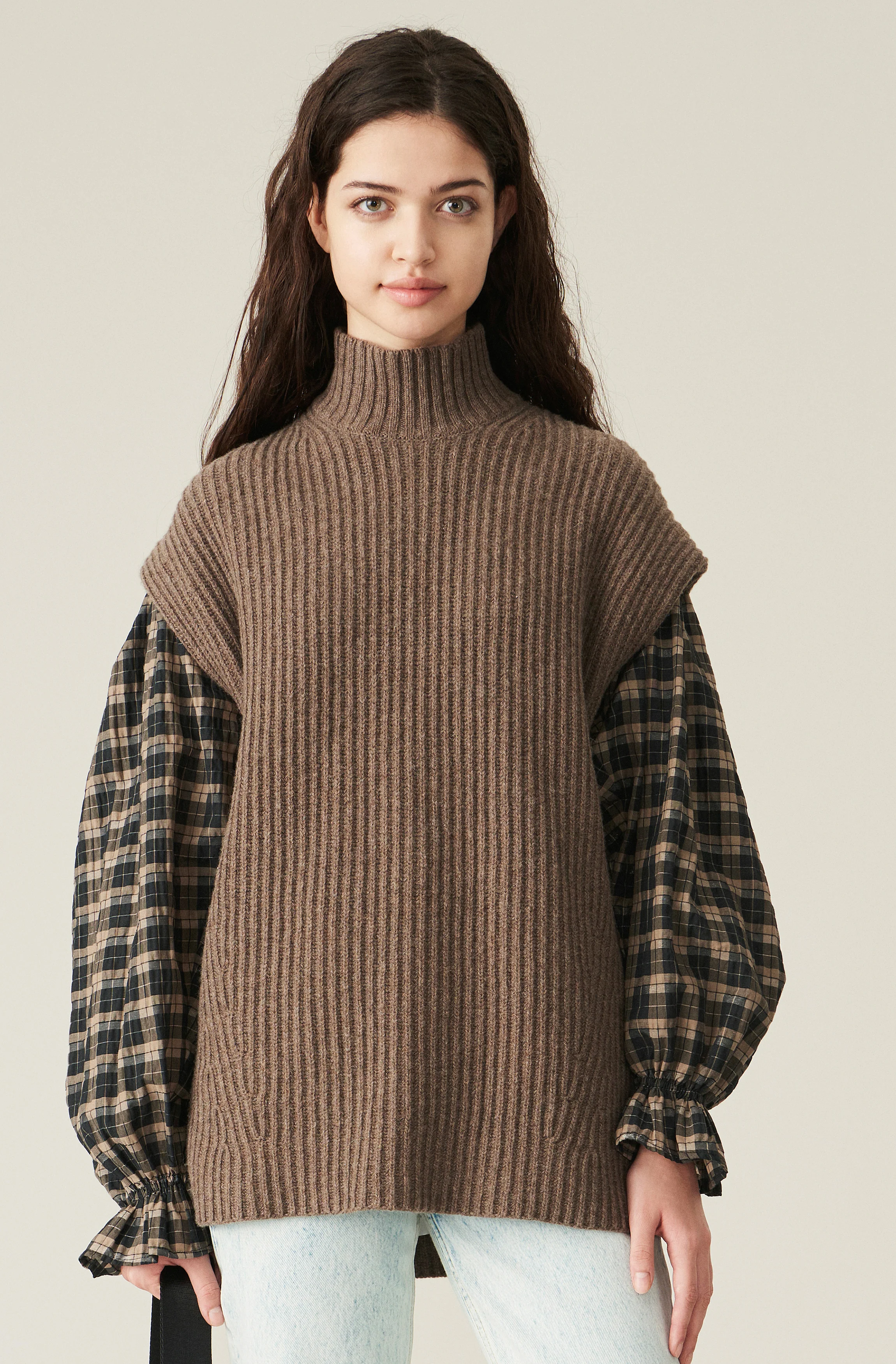 Rib Knit Vest | Fossil - Image 2