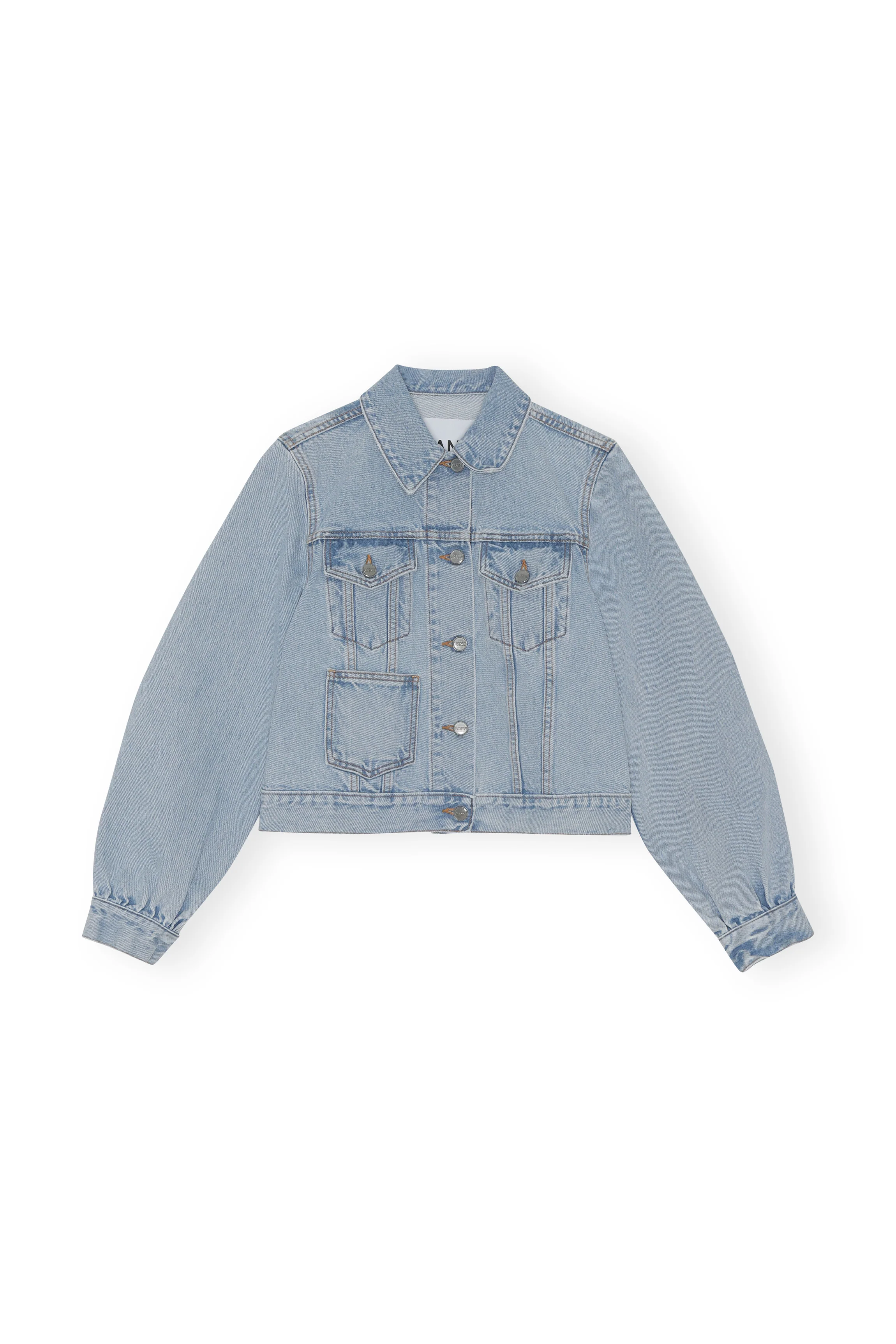 Rigid Denim Camy | Light Blue Stone