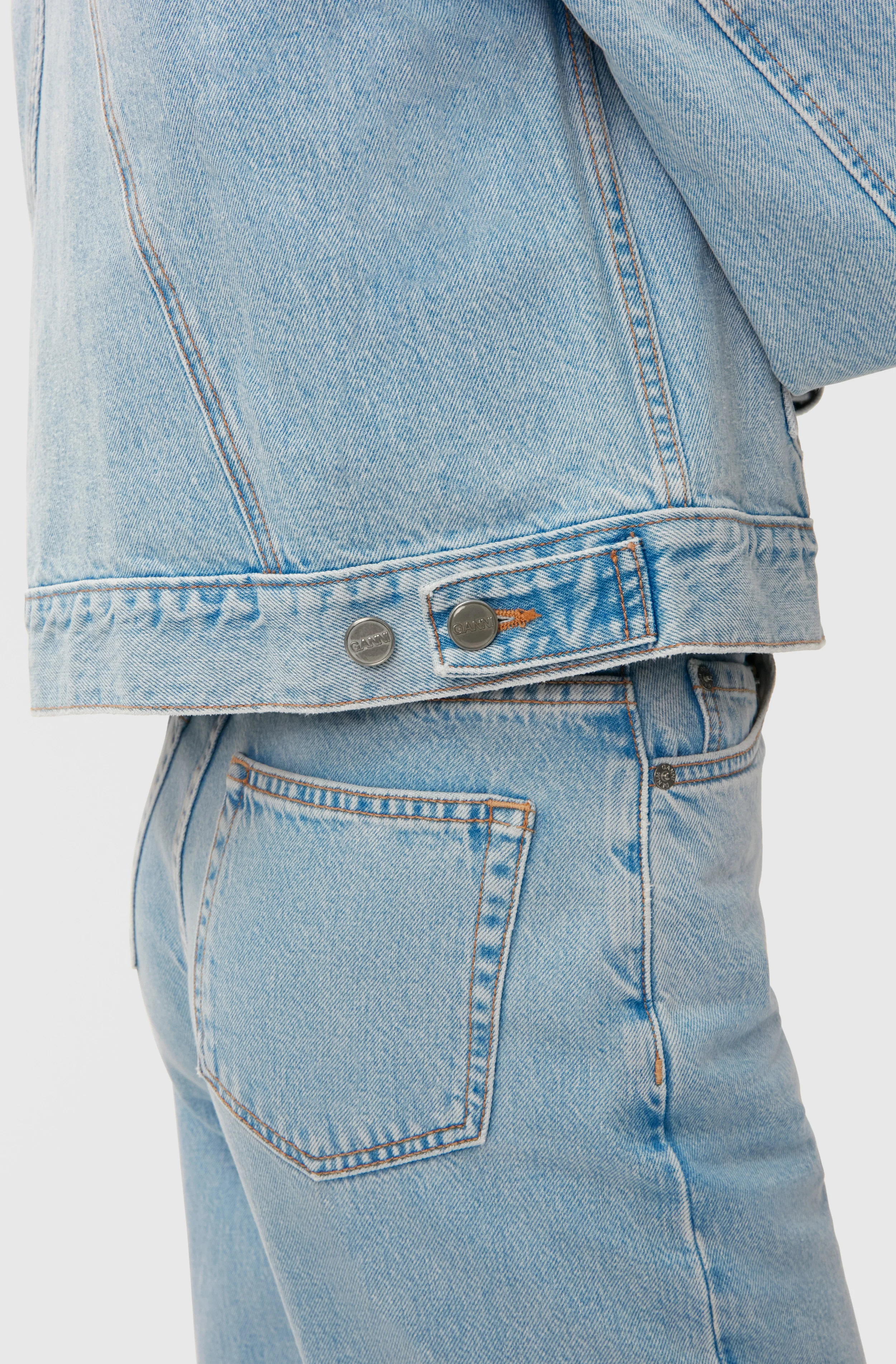 Rigid Denim Camy | Light Blue Stone - Image 8