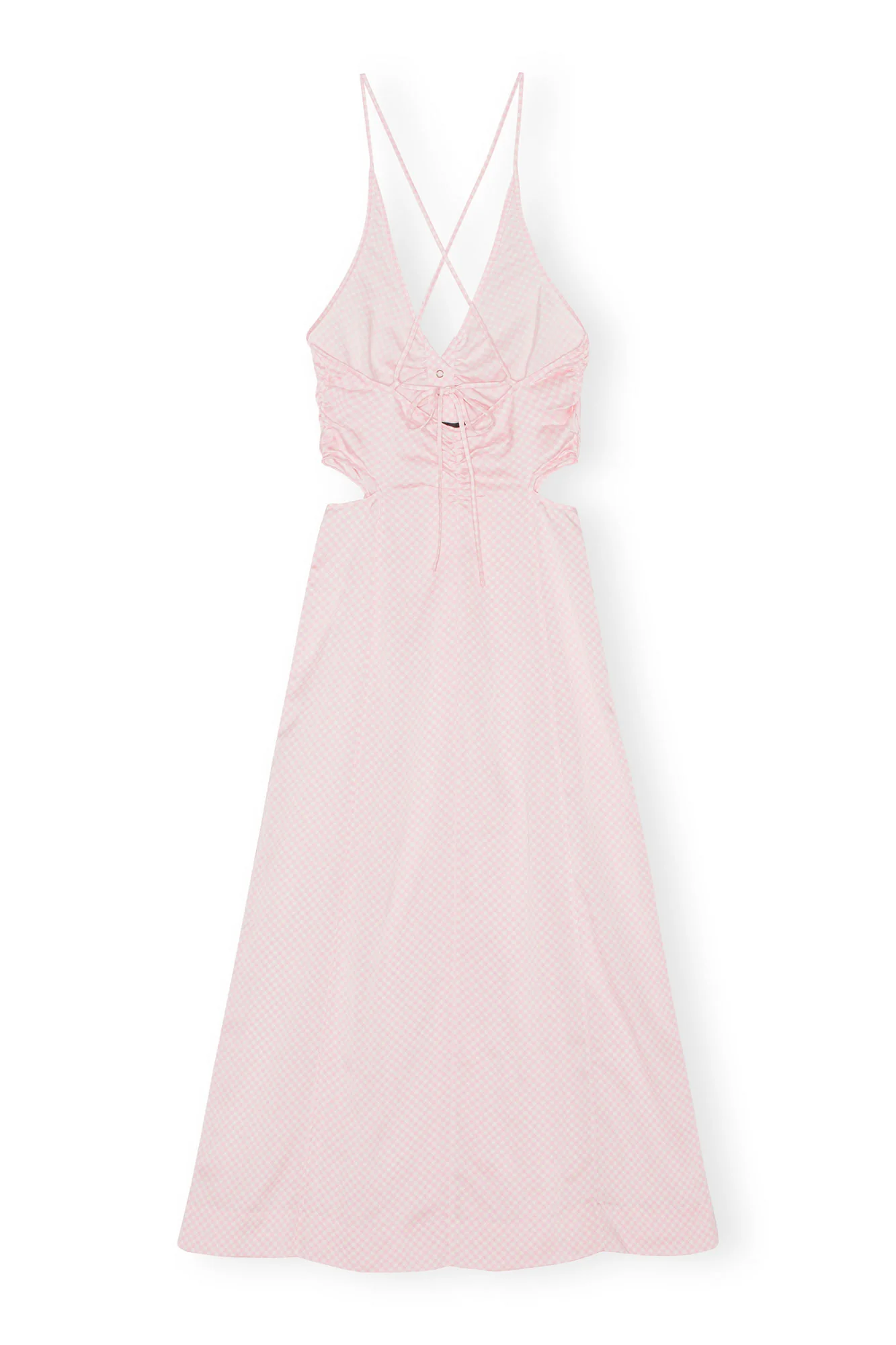 Satin Maxi Dress | Light Lilac - Image 2