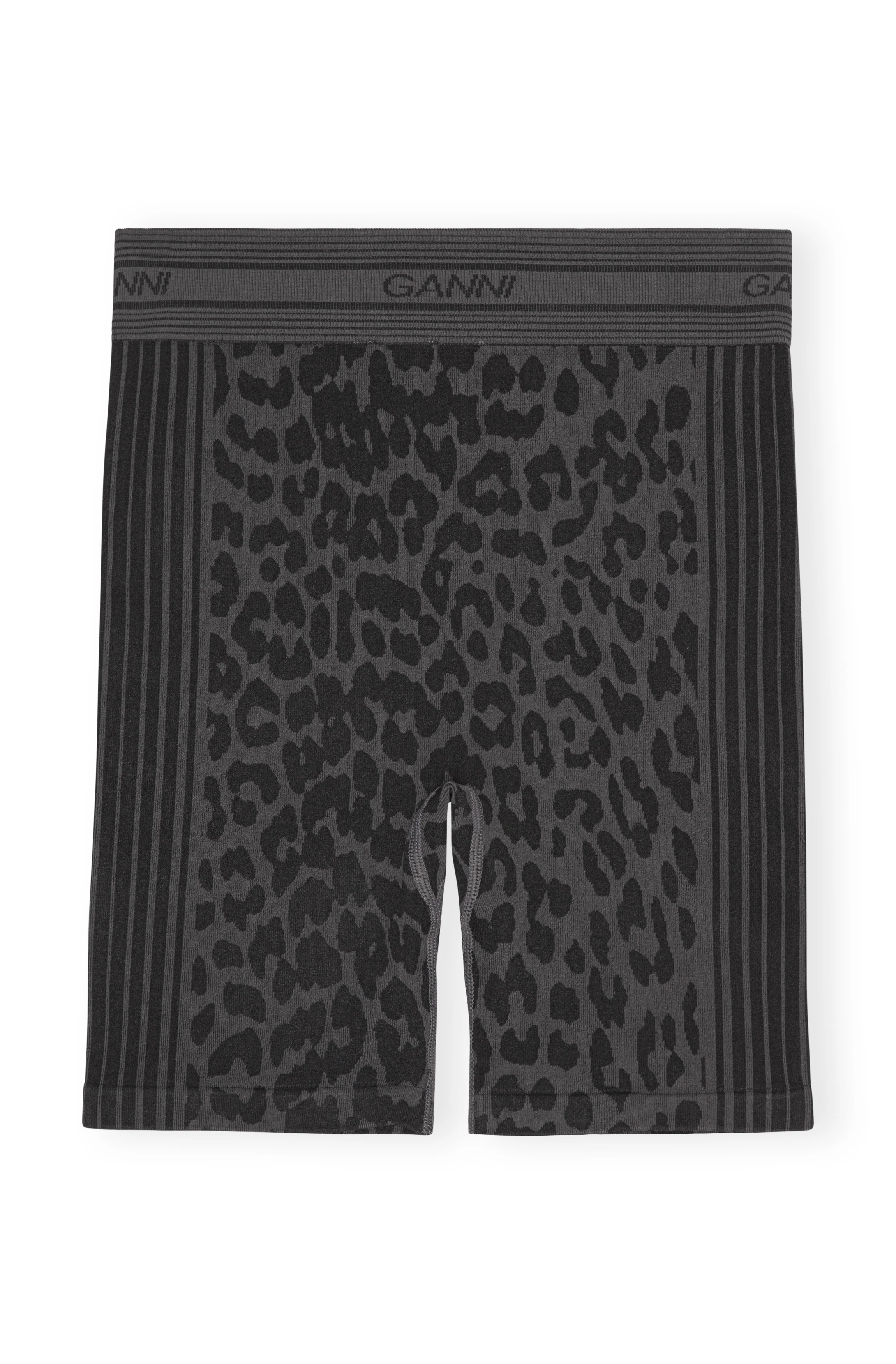 Seamless Jacquard Shorts | Black - Image 2