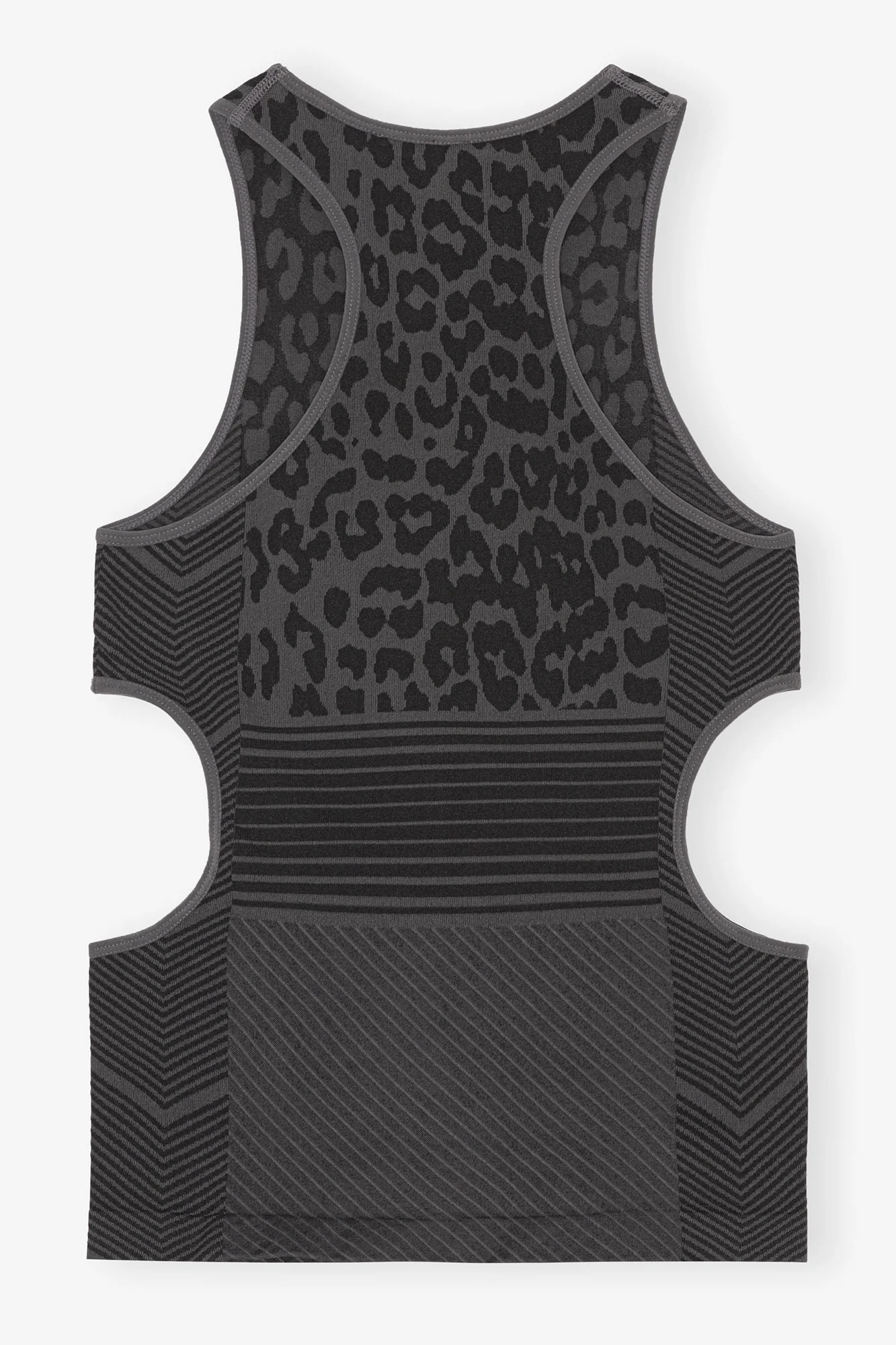 Seamless Jacquard Top | Black - Image 4