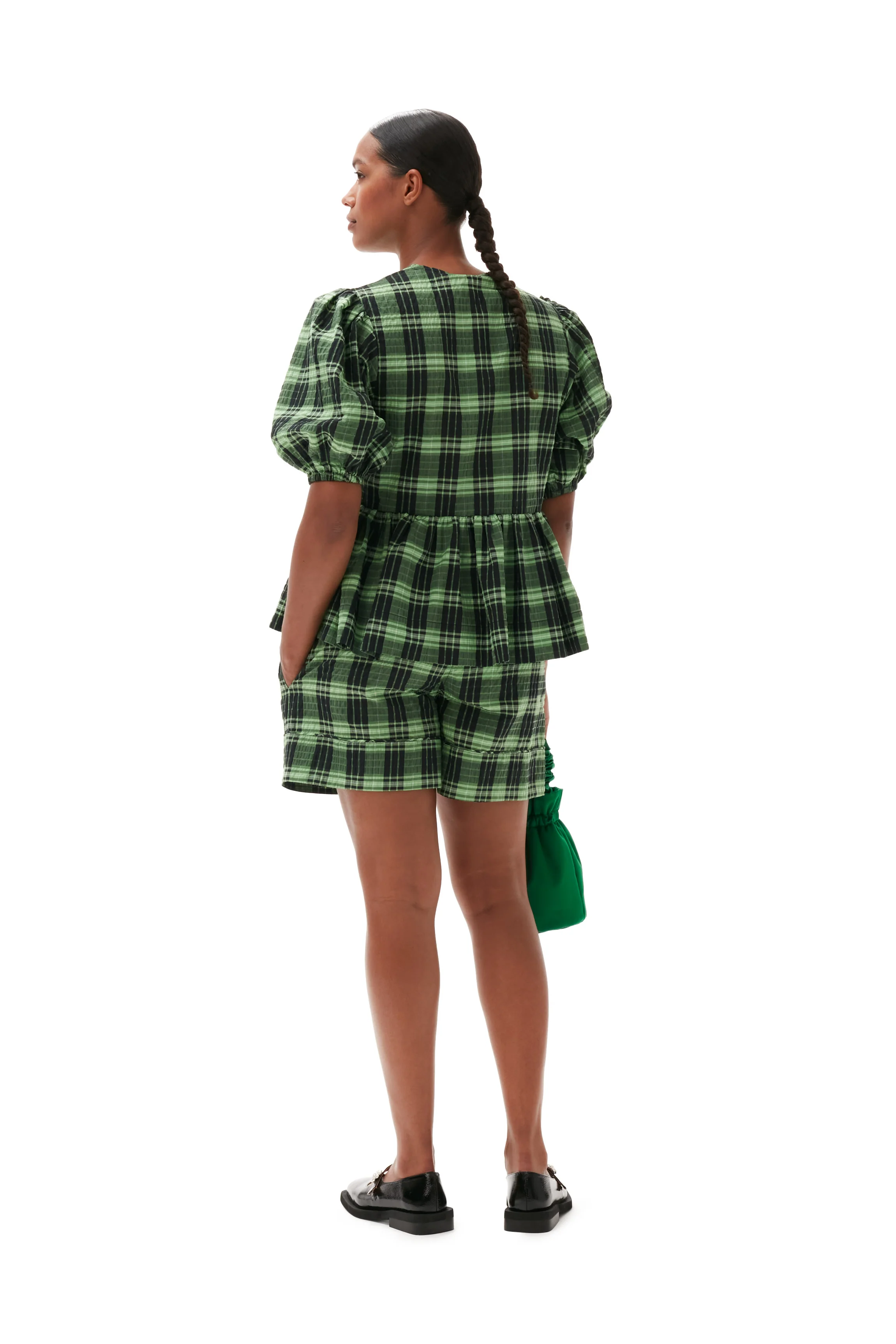 Seersucker Check Shorts | Peapod - Image 6