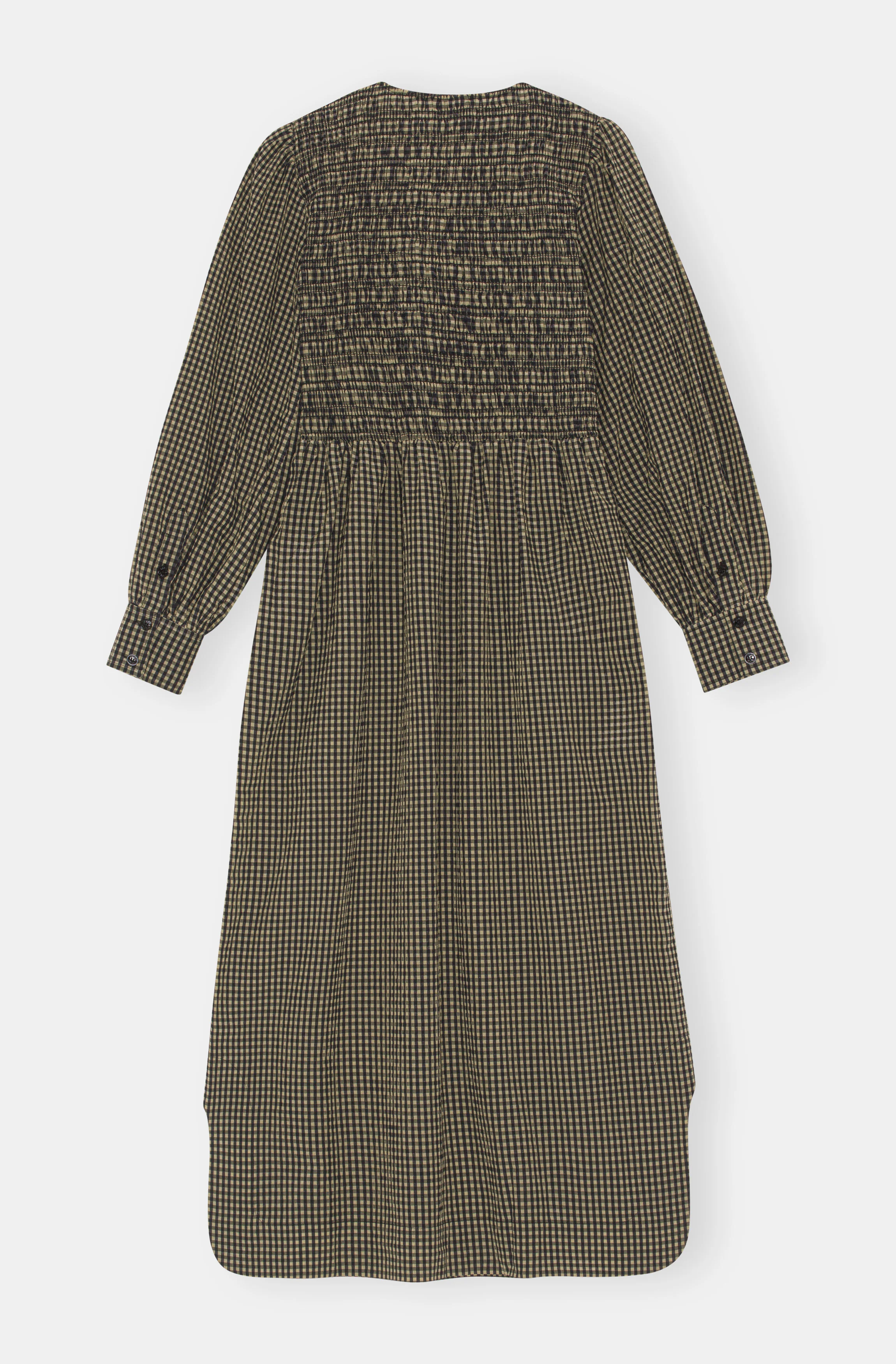Seersucker Maxi Dress | Gingham Starfish - Image 2