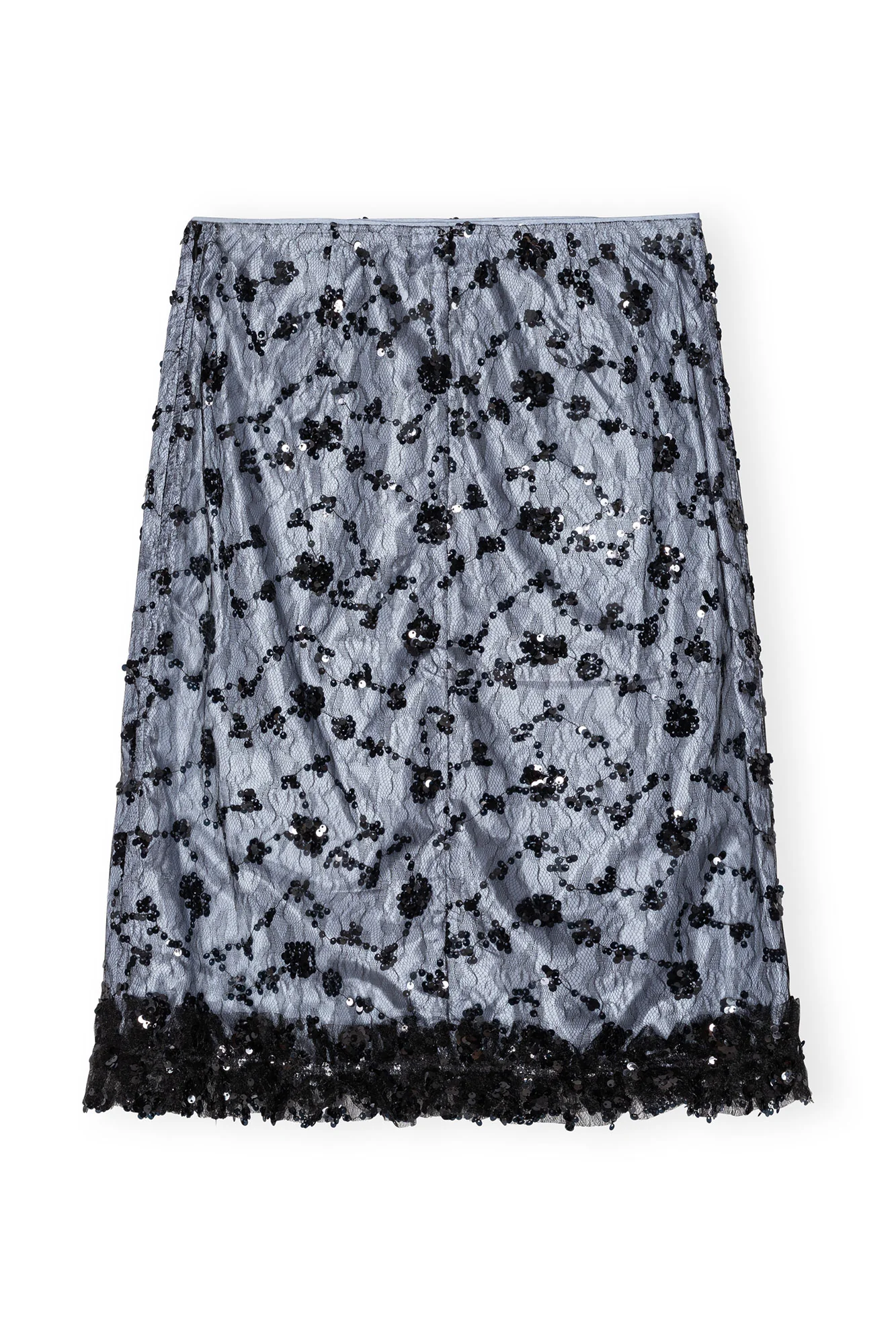 Sequin Lace Skirt | Heather - Image 2