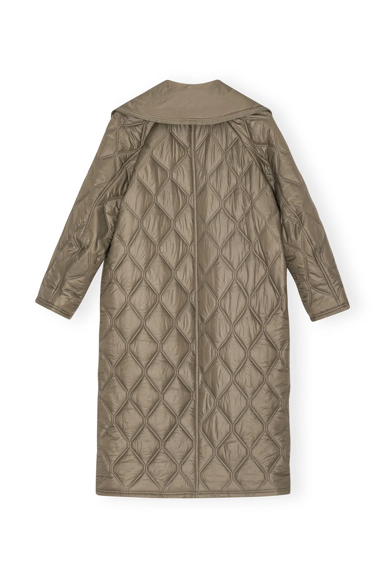 Shiny Quilt Coat | Fallen Rock - Image 2