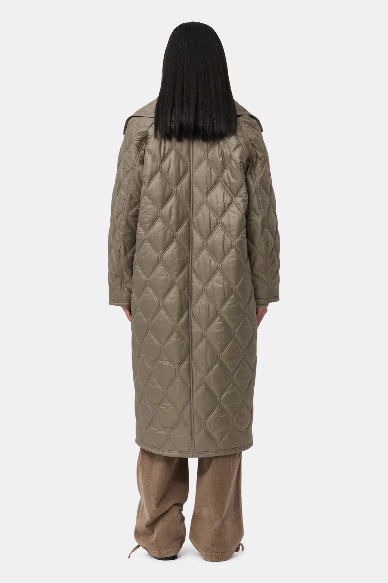 Shiny Quilt Coat | Fallen Rock - Image 4