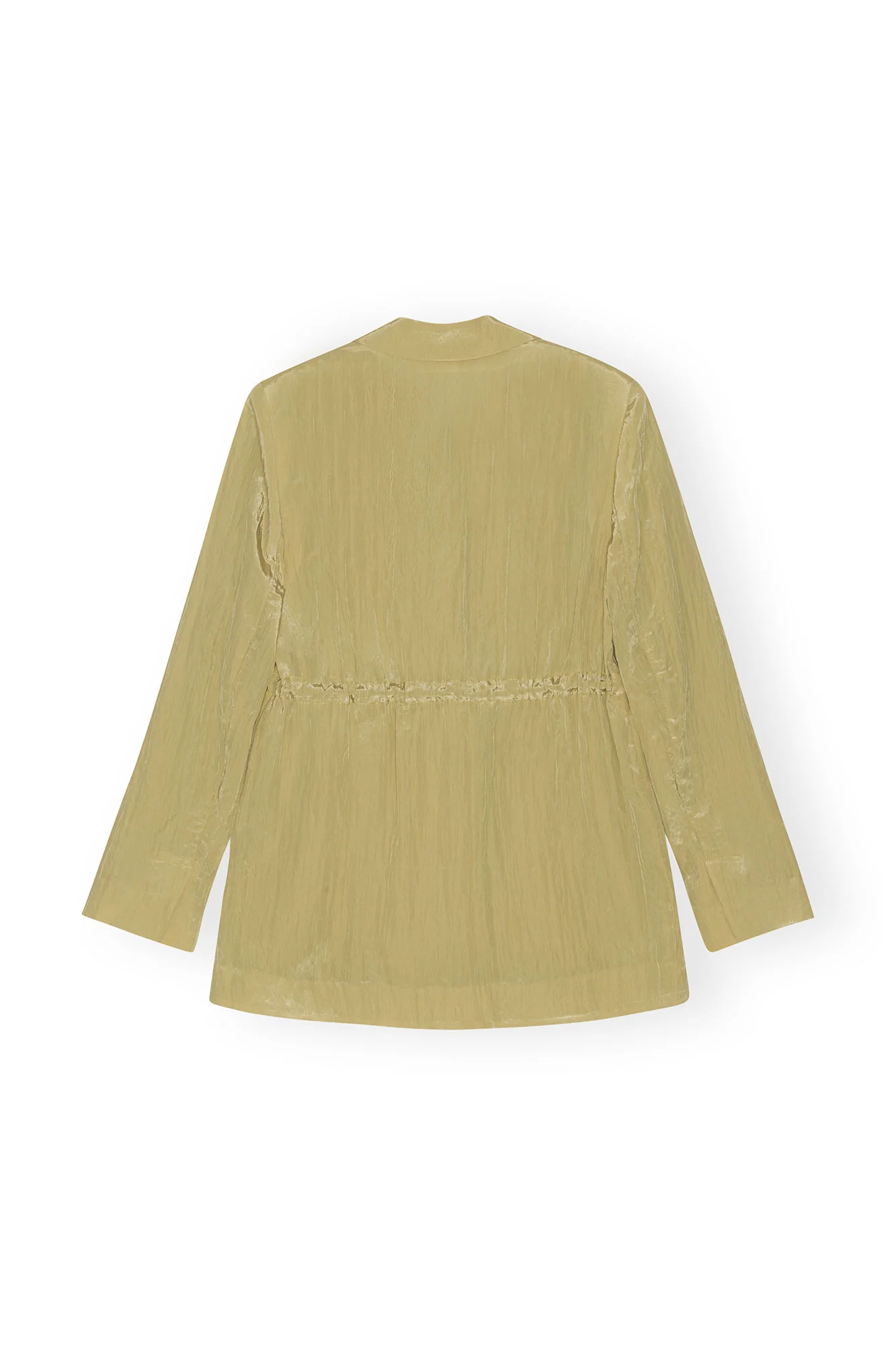 Shiny Tech Blazer | Leek Green - Image 2