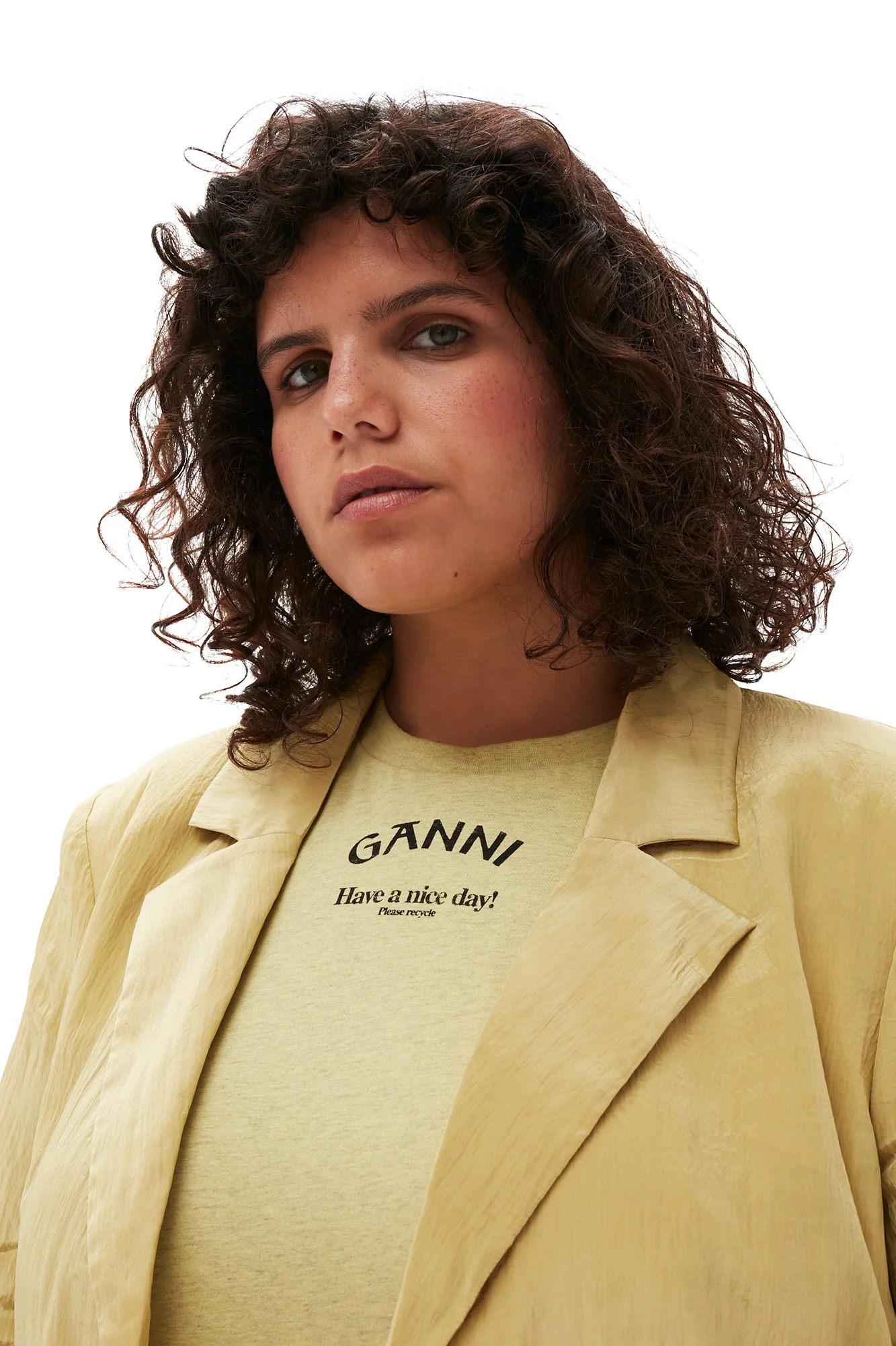 Shiny Tech Blazer | Leek Green - Image 9
