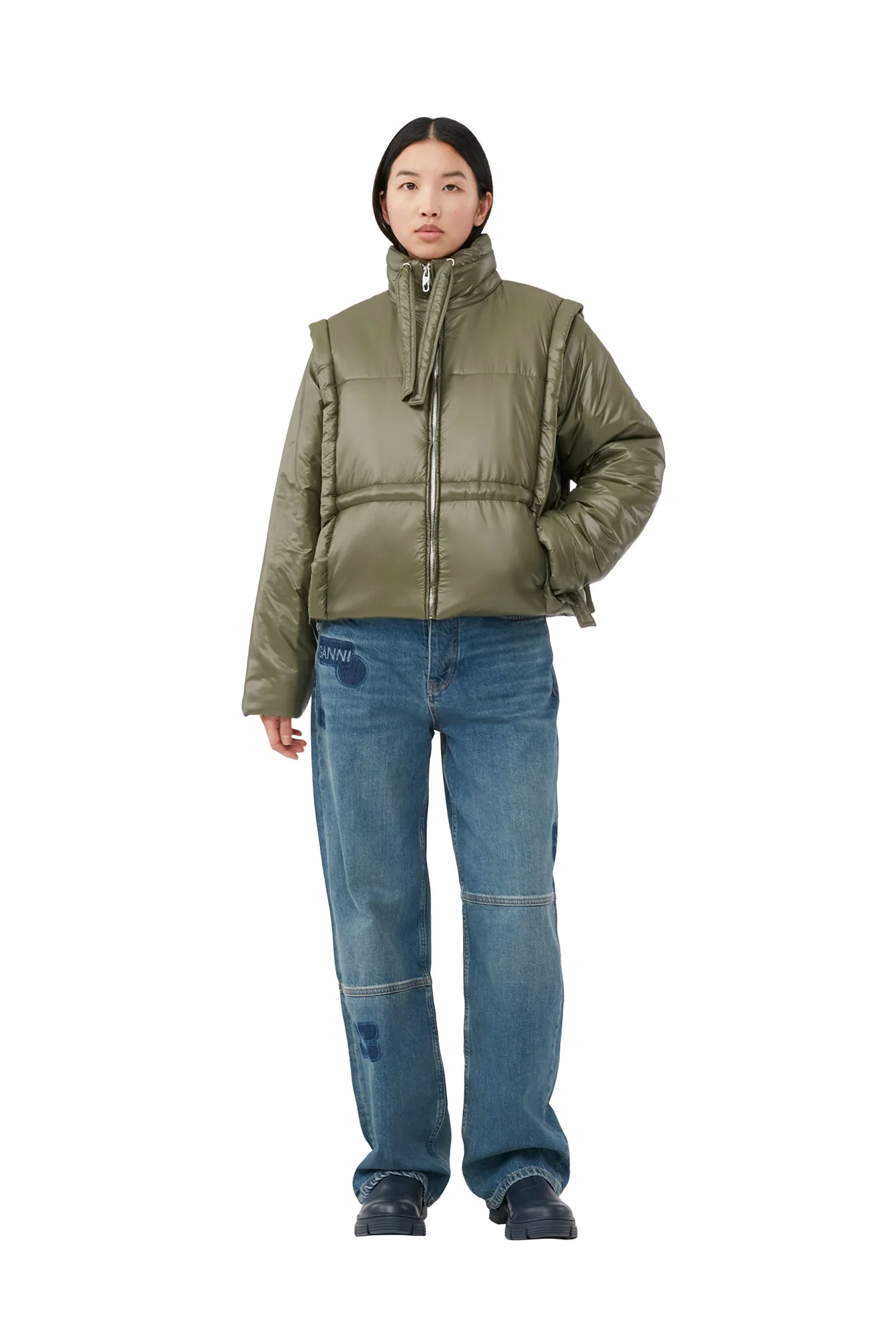 Shiny Vest Jacket | Kalamata