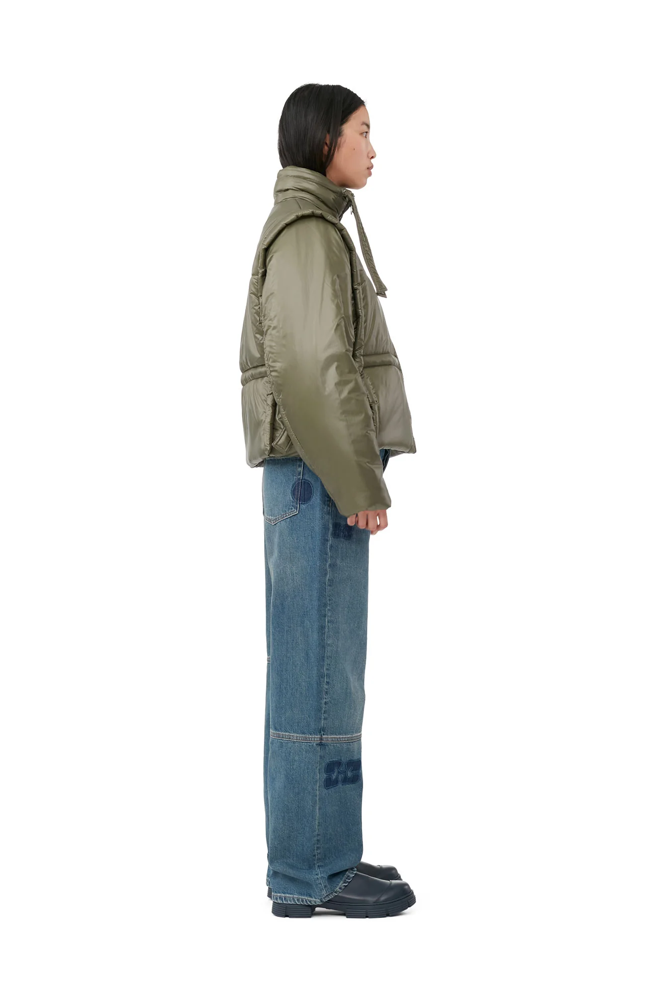Shiny Vest Jacket | Kalamata - Image 2