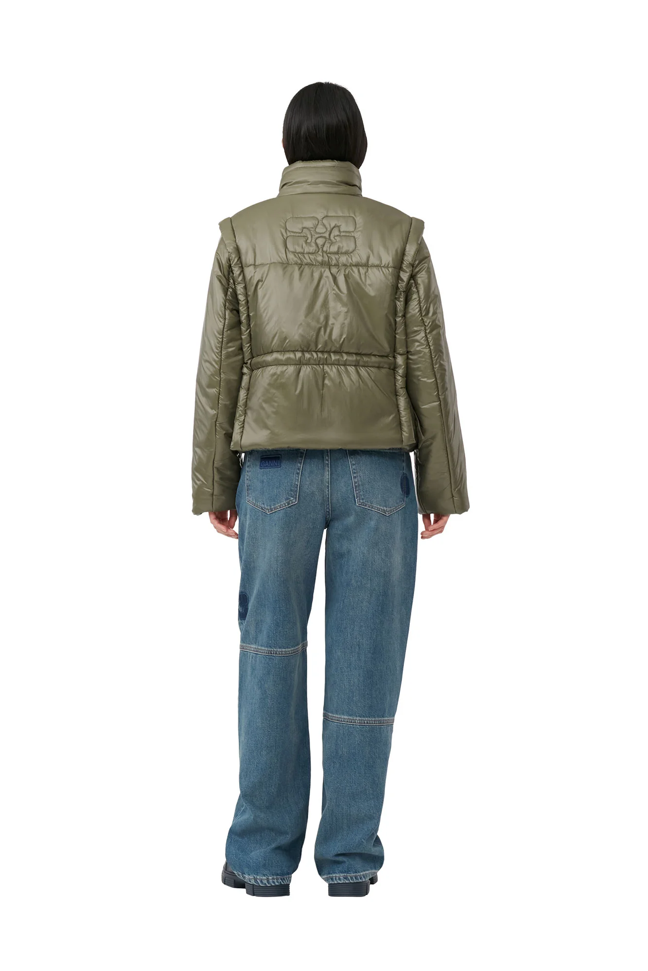 Shiny Vest Jacket | Kalamata - Image 3