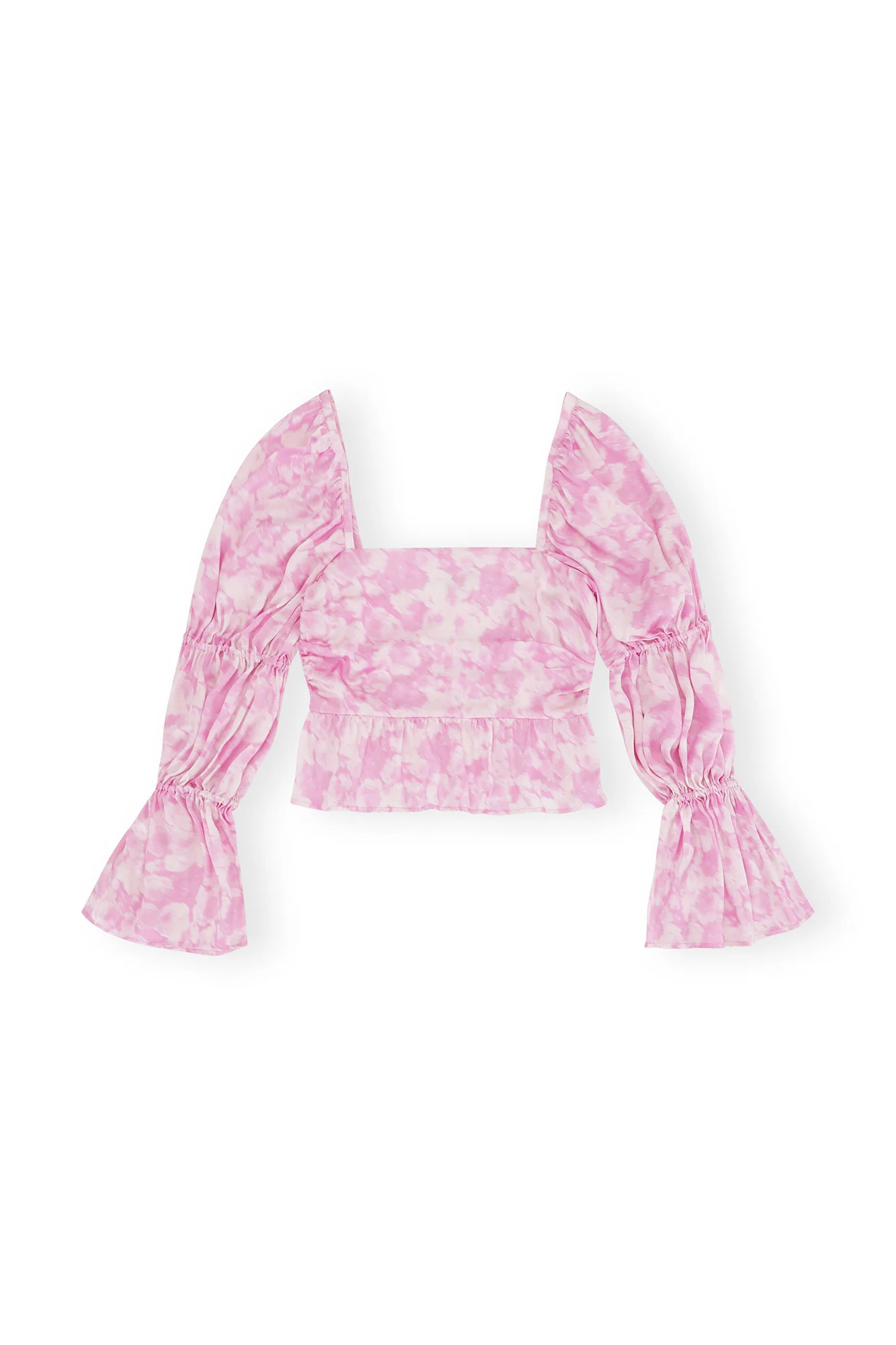 Silk Stretch Satin Blouse | Bonbon