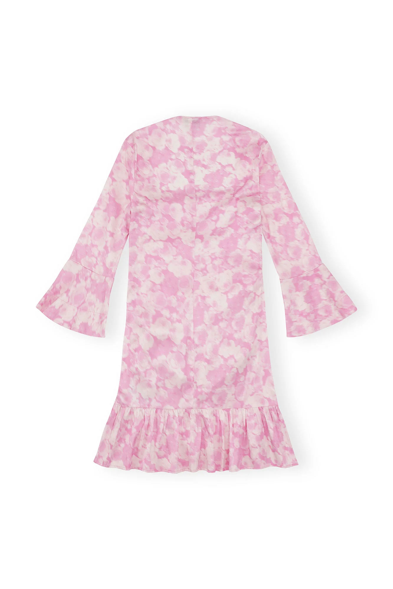 Silk Stretch Satin Mini Dress | Bonbon - Image 2