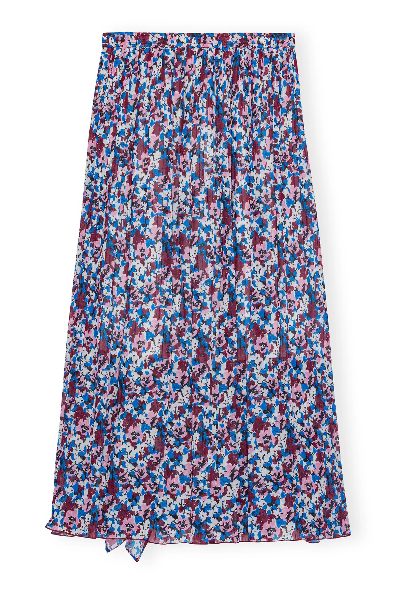Skirt in Floral Georgette | Multicolor - Image 2