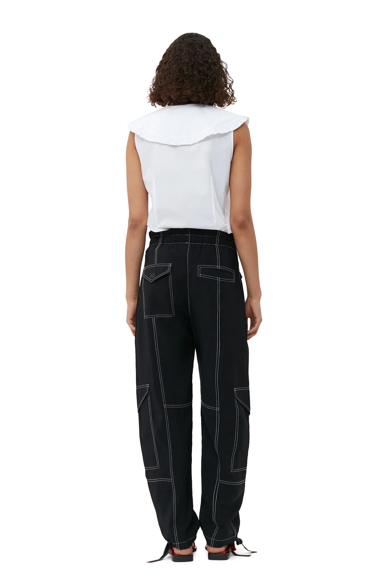 Sleeveless shirt | Bright White - Image 5