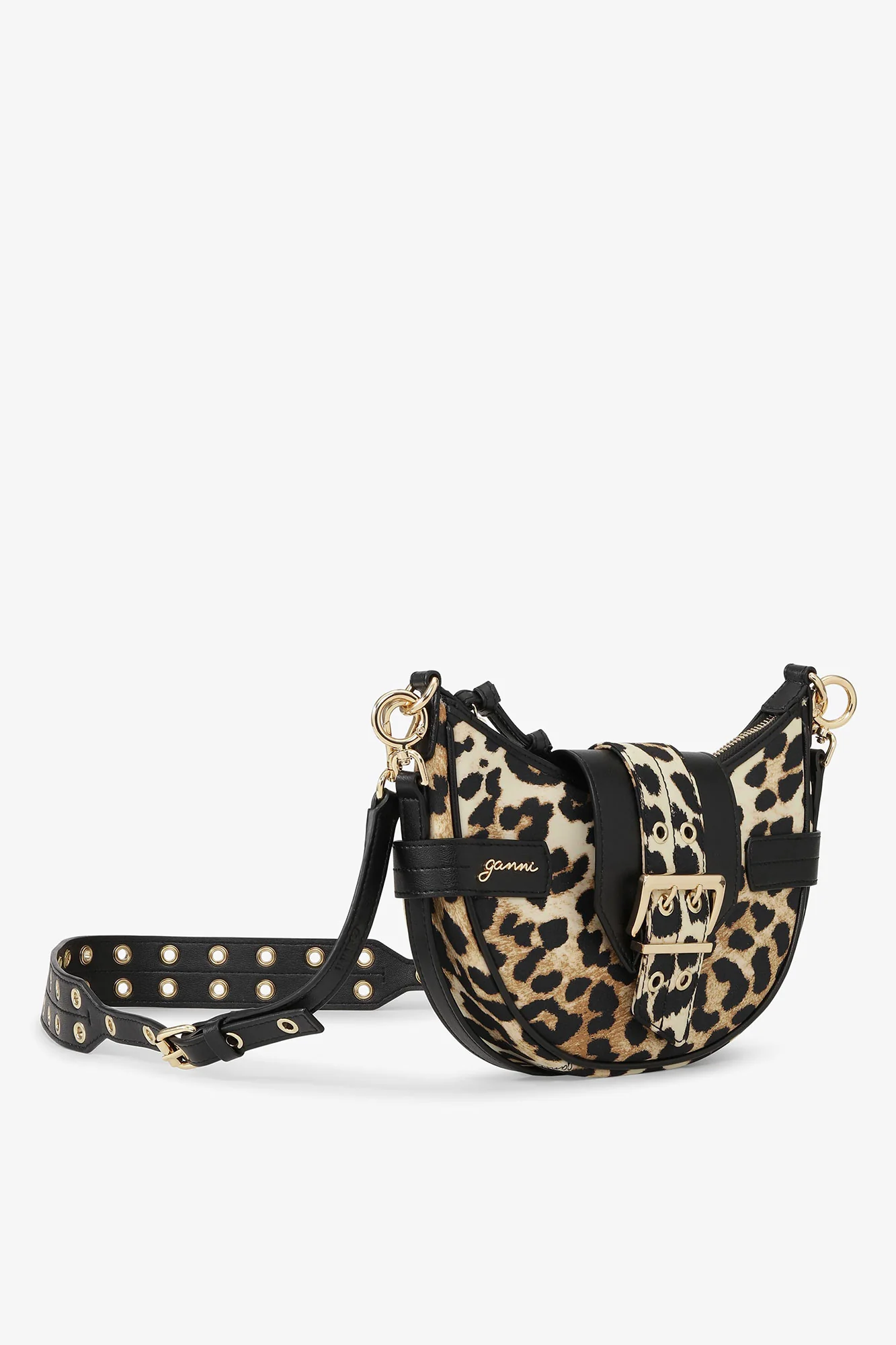 Small Bucky Crossbody Bag | Leopard - Image 3