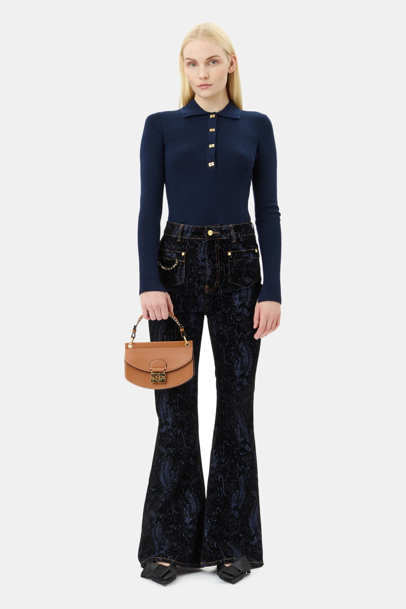 Snake Goddi Jeans | Indigo - Image 3