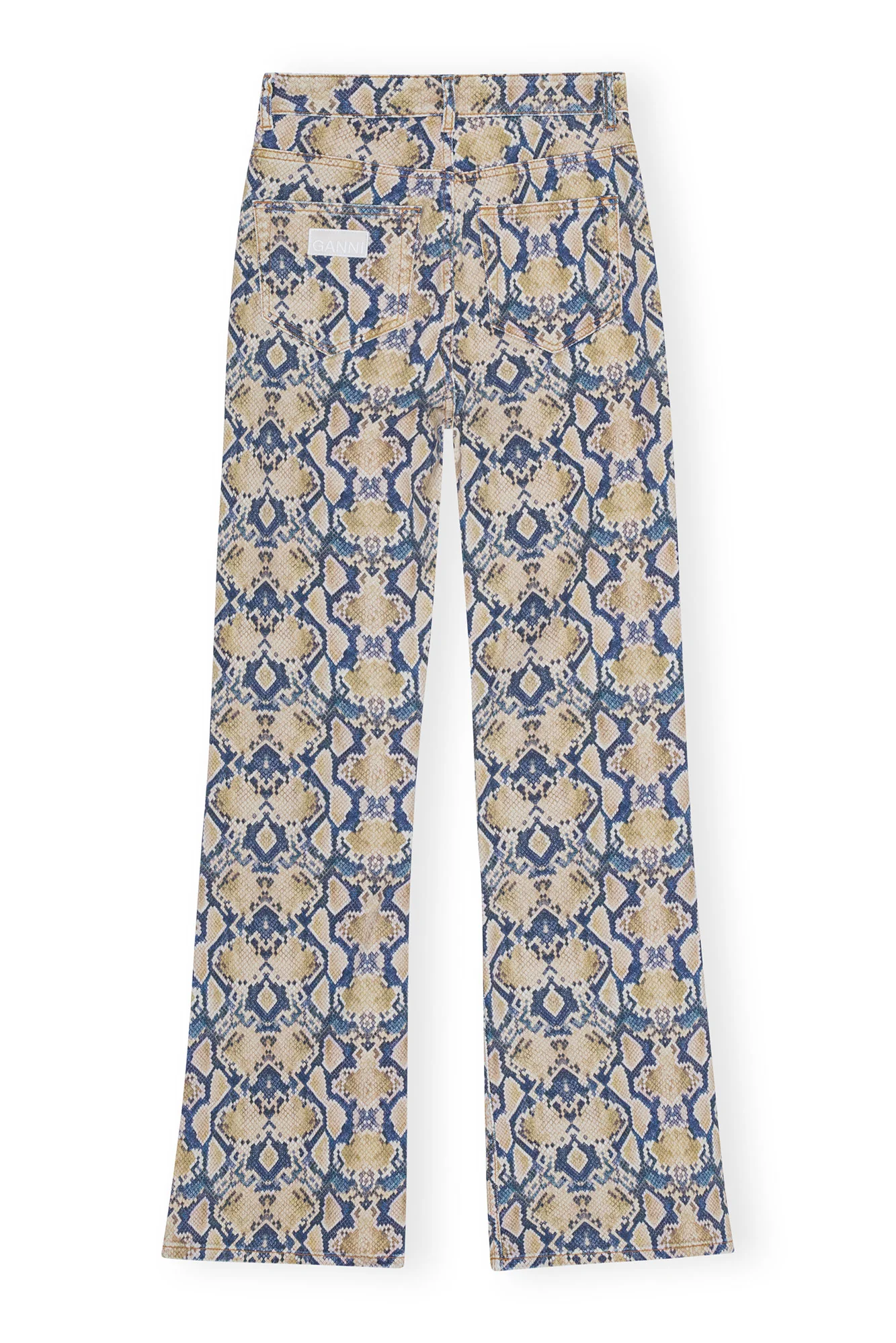 Snake Printed Iry Jeans | Safari - Image 2