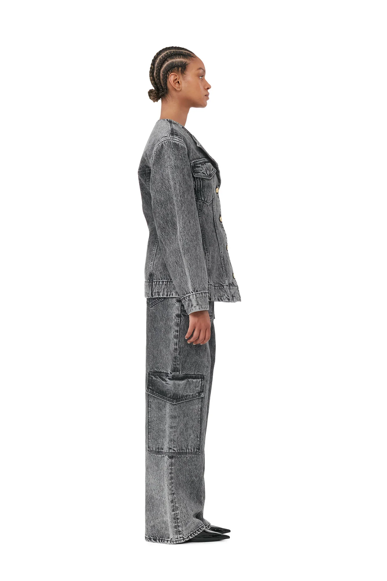 Snow Washed Denim Angi | Black Washed - Image 4