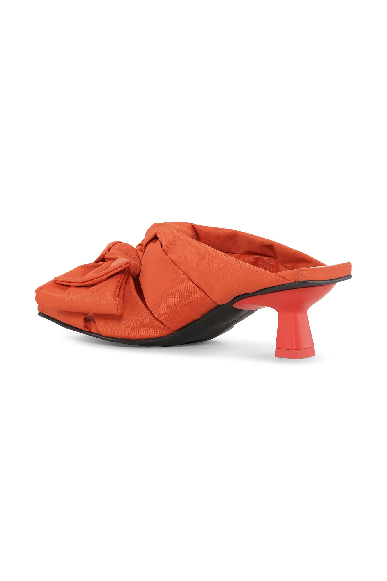 Soft Bow Kitten Heel Sandals | Orangeade - Image 2