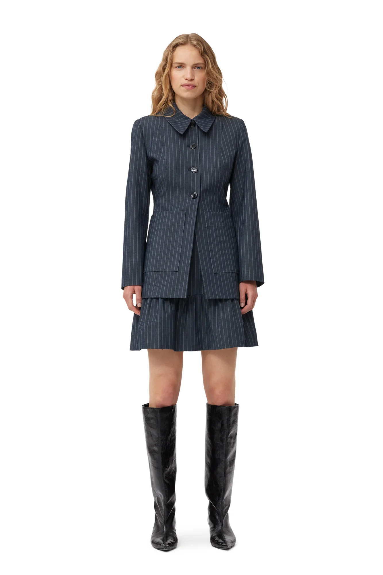 Soft Slouchy High Shaft Boots | Black - Image 9