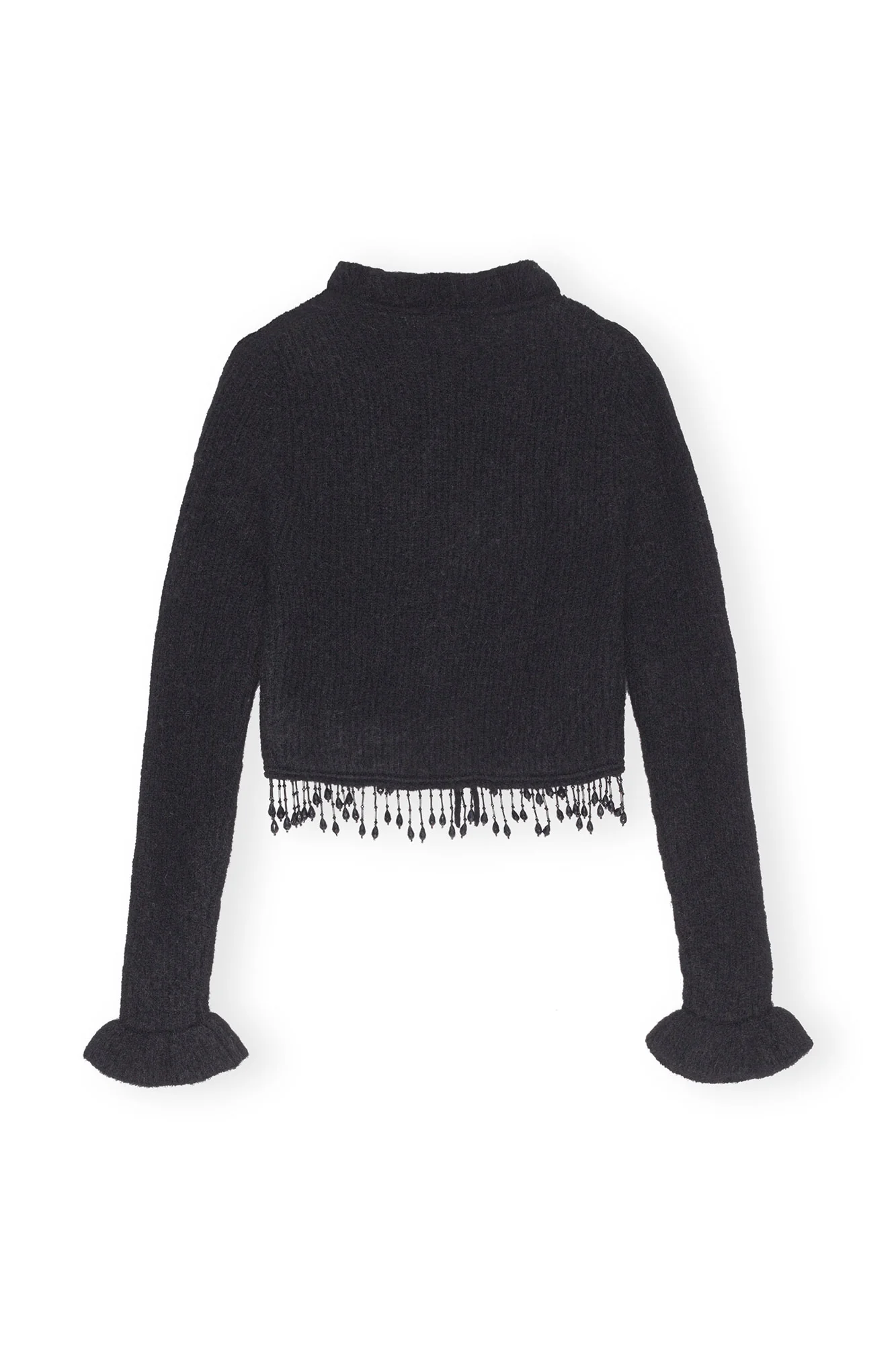 Soft Wool Bolero | Black - Image 2