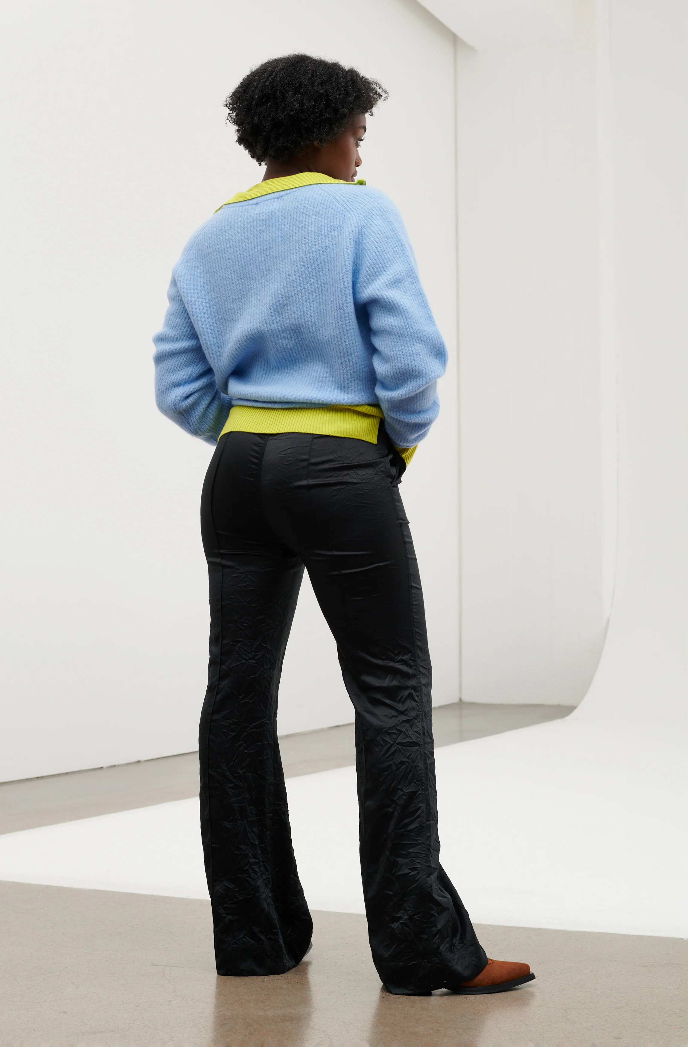 Soft Wool Cardigan | Placid Blue - Image 4