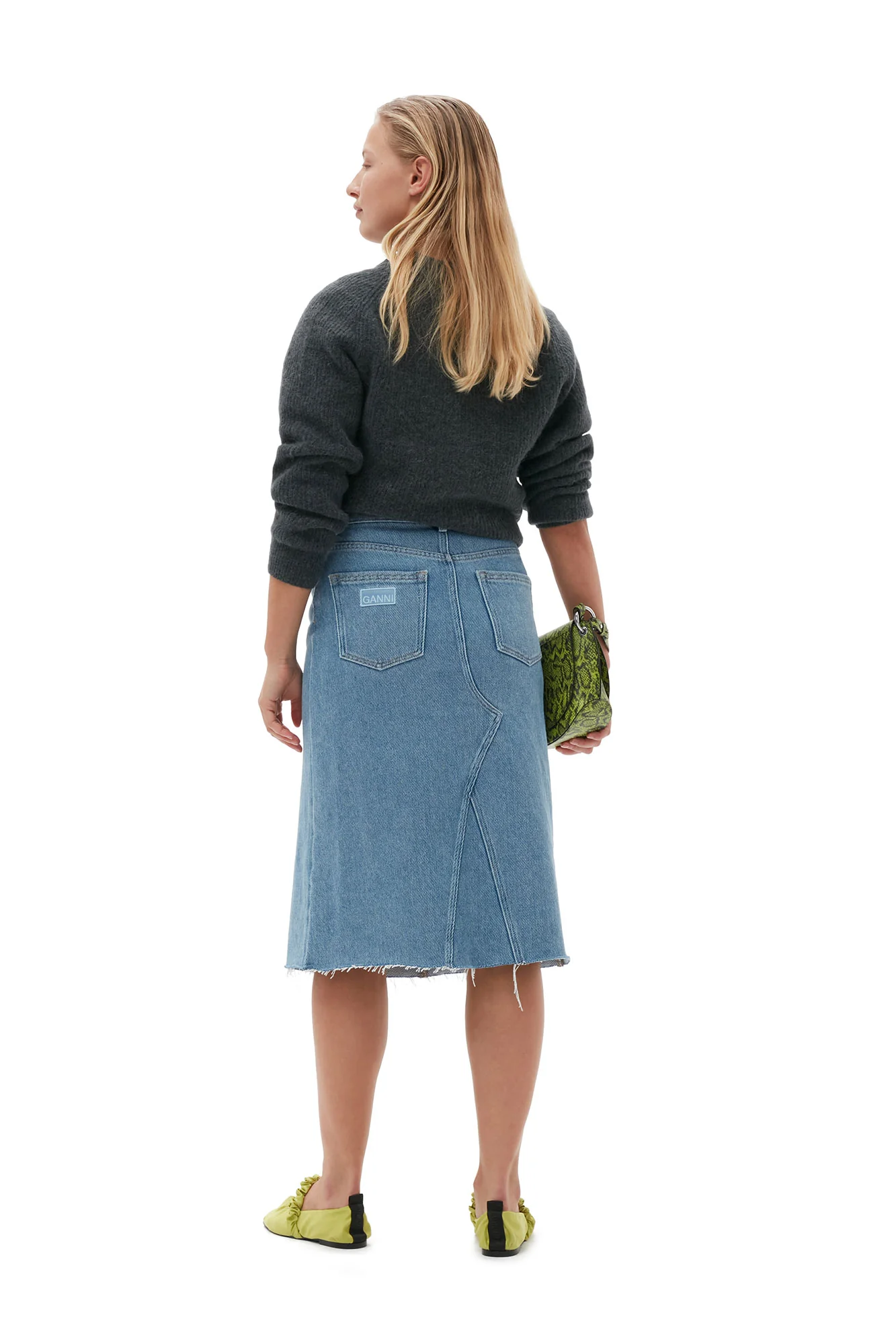 Soft Wool Cardigan | Volcanic Ash - Image 5