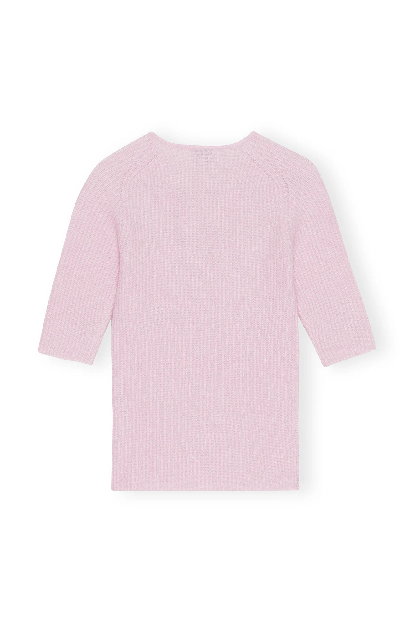 Soft Wool Cut Out Top | Pink Tulle - Image 2