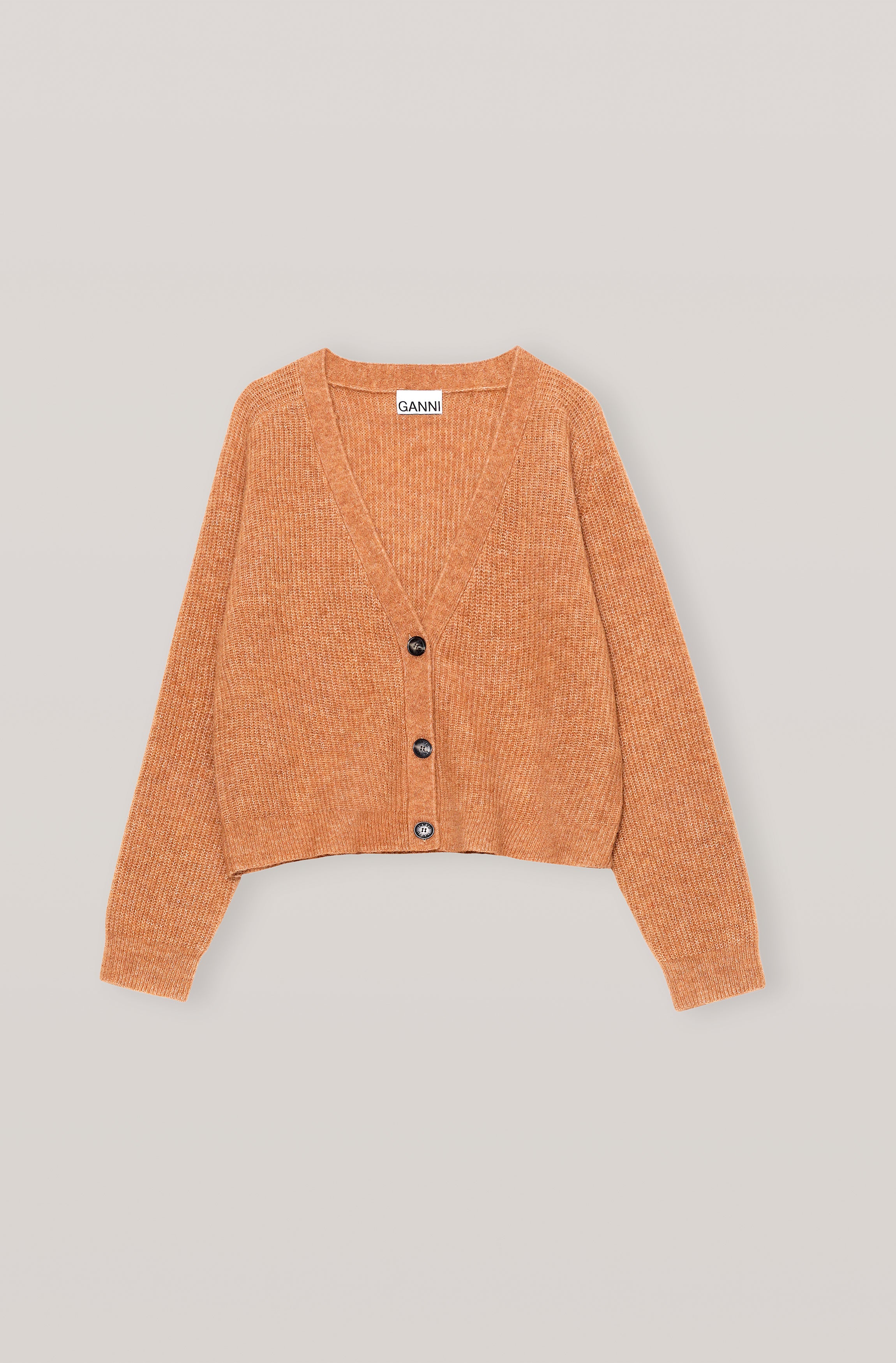 Soft Wool Knit Cardigan | Tiger's Eye