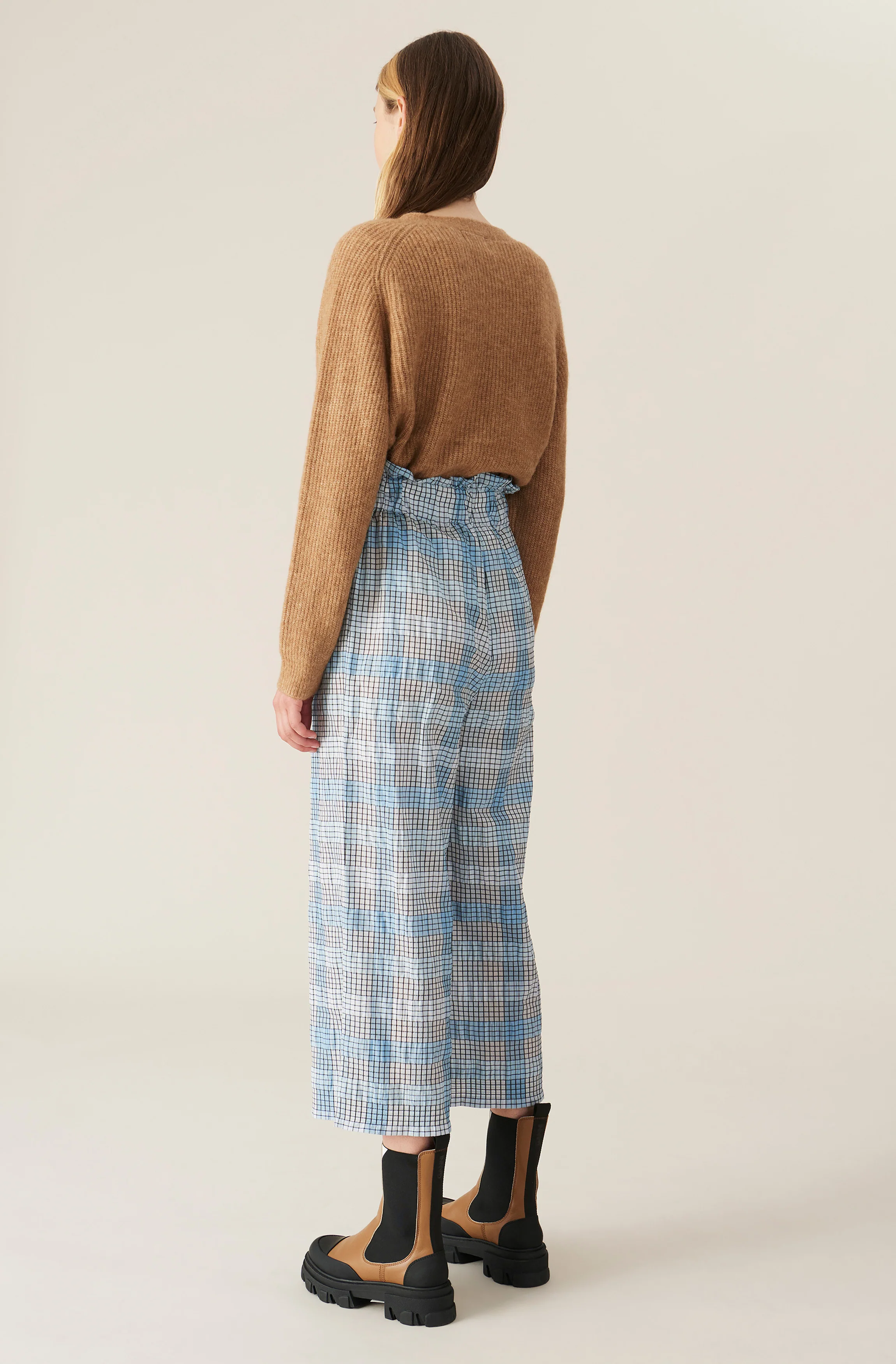 Soft Wool Knit Cardigan | Tiger's Eye - Image 4