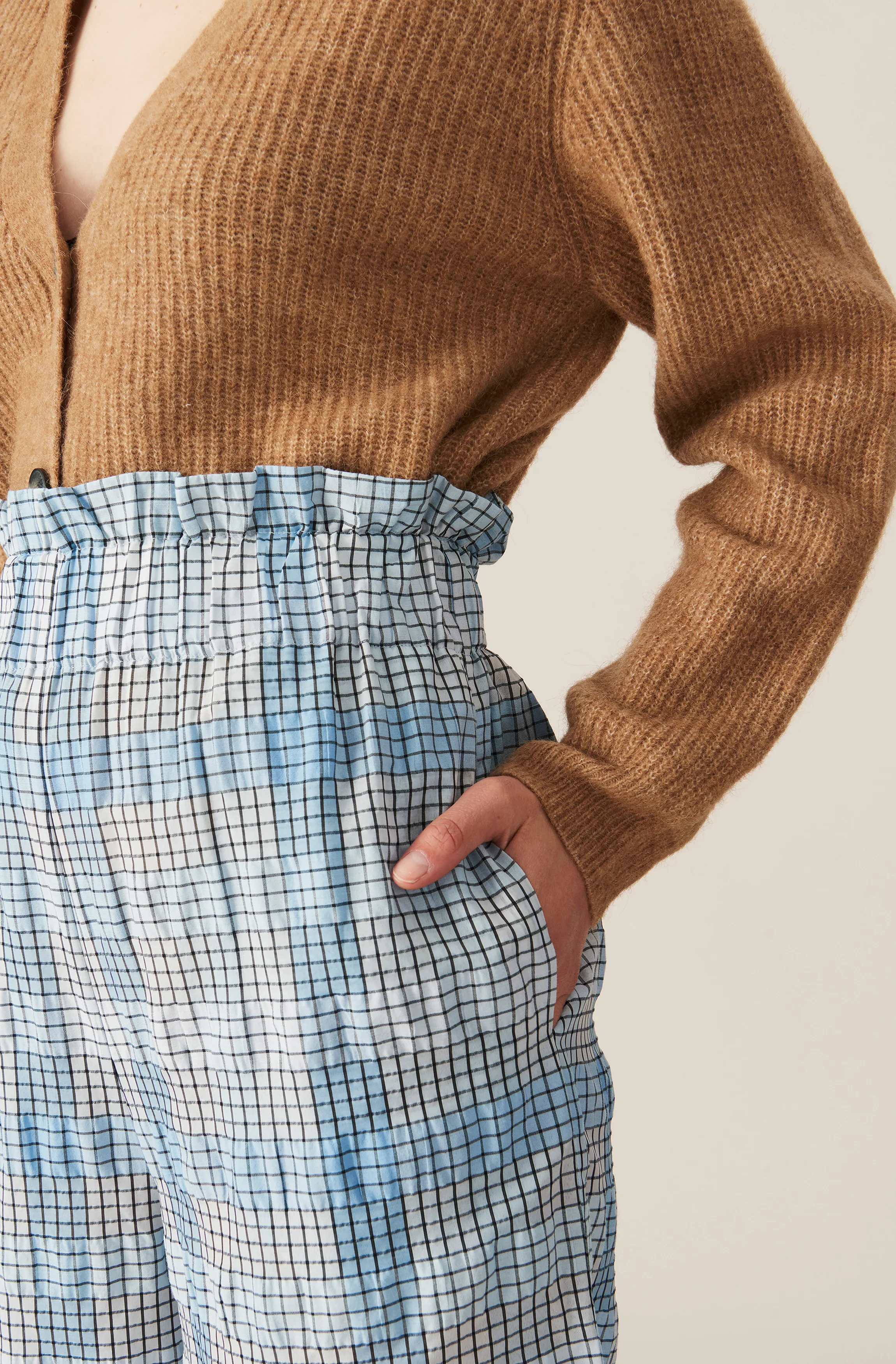 Soft Wool Knit Cardigan | Tiger's Eye - Image 5