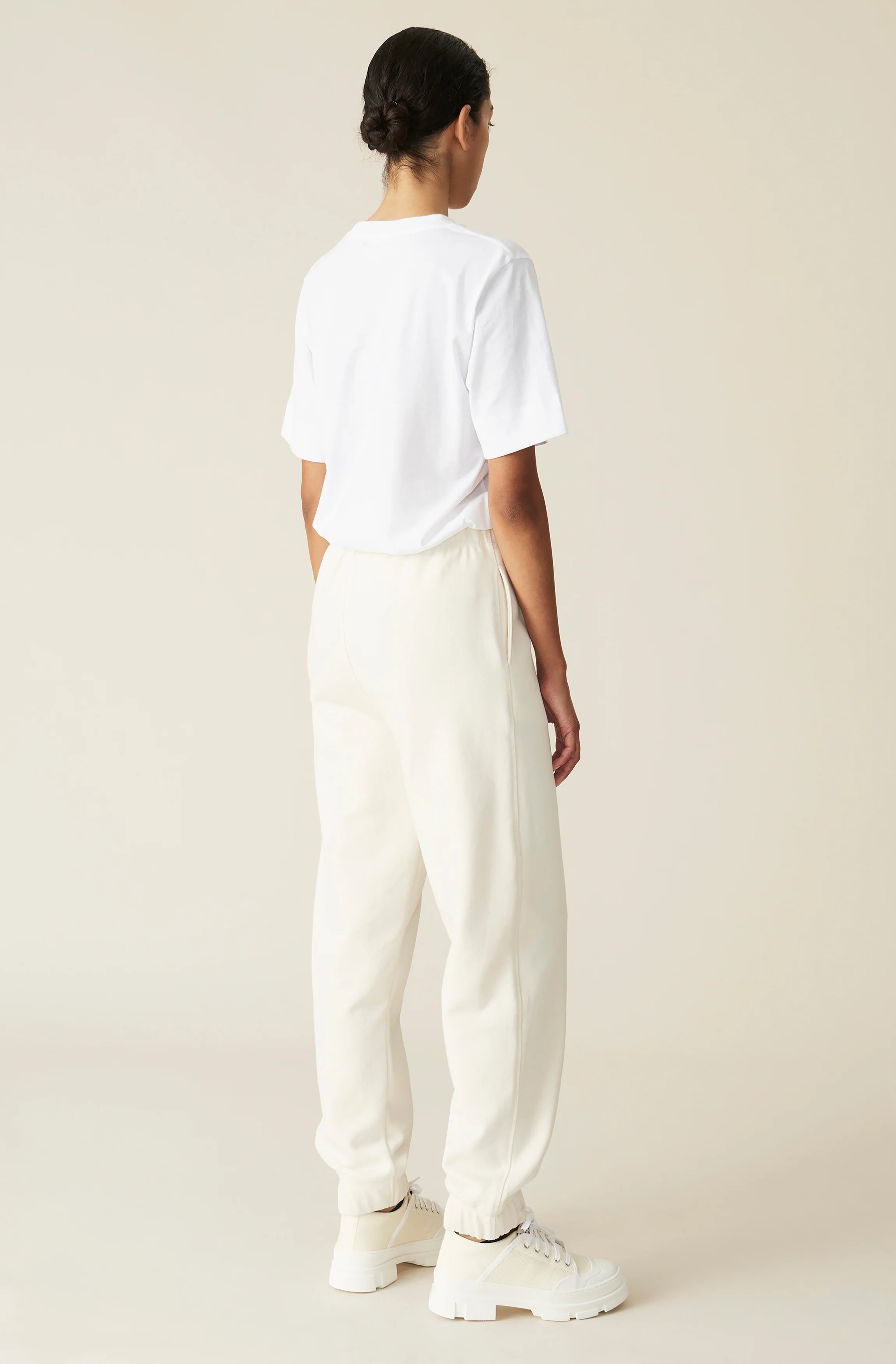 Software Isoli Elasticated Joggers | Egret - Image 3