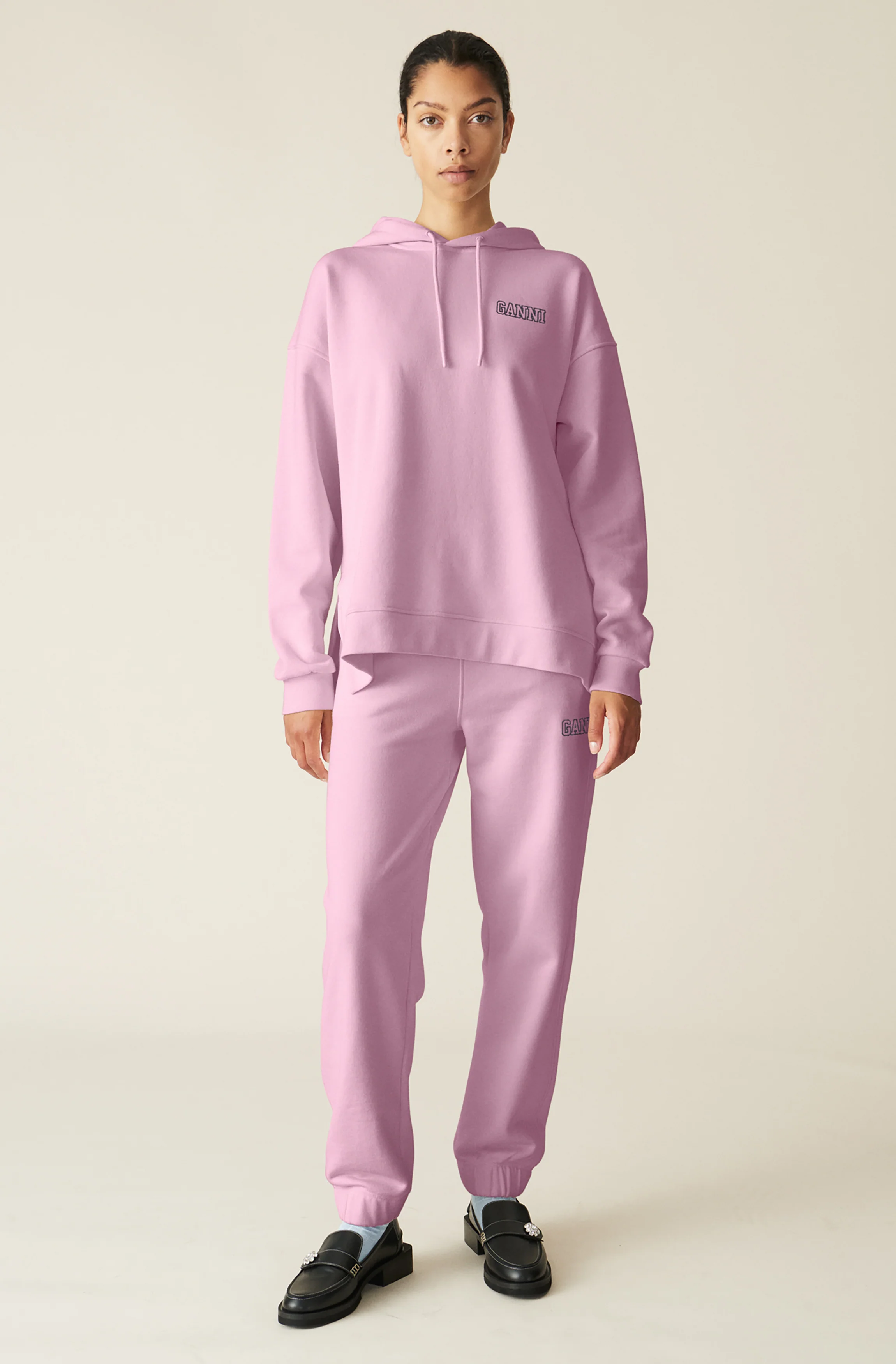 Software Isoli Elasticated Joggers | Sweet Lilac - Image 2
